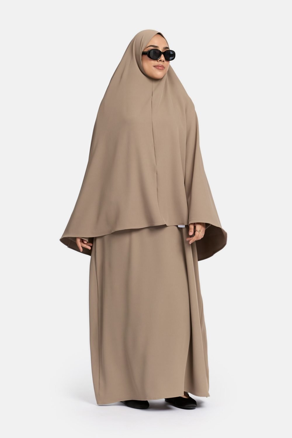 Heup khimar Greyish (oversized collectie) - Afbeelding 2