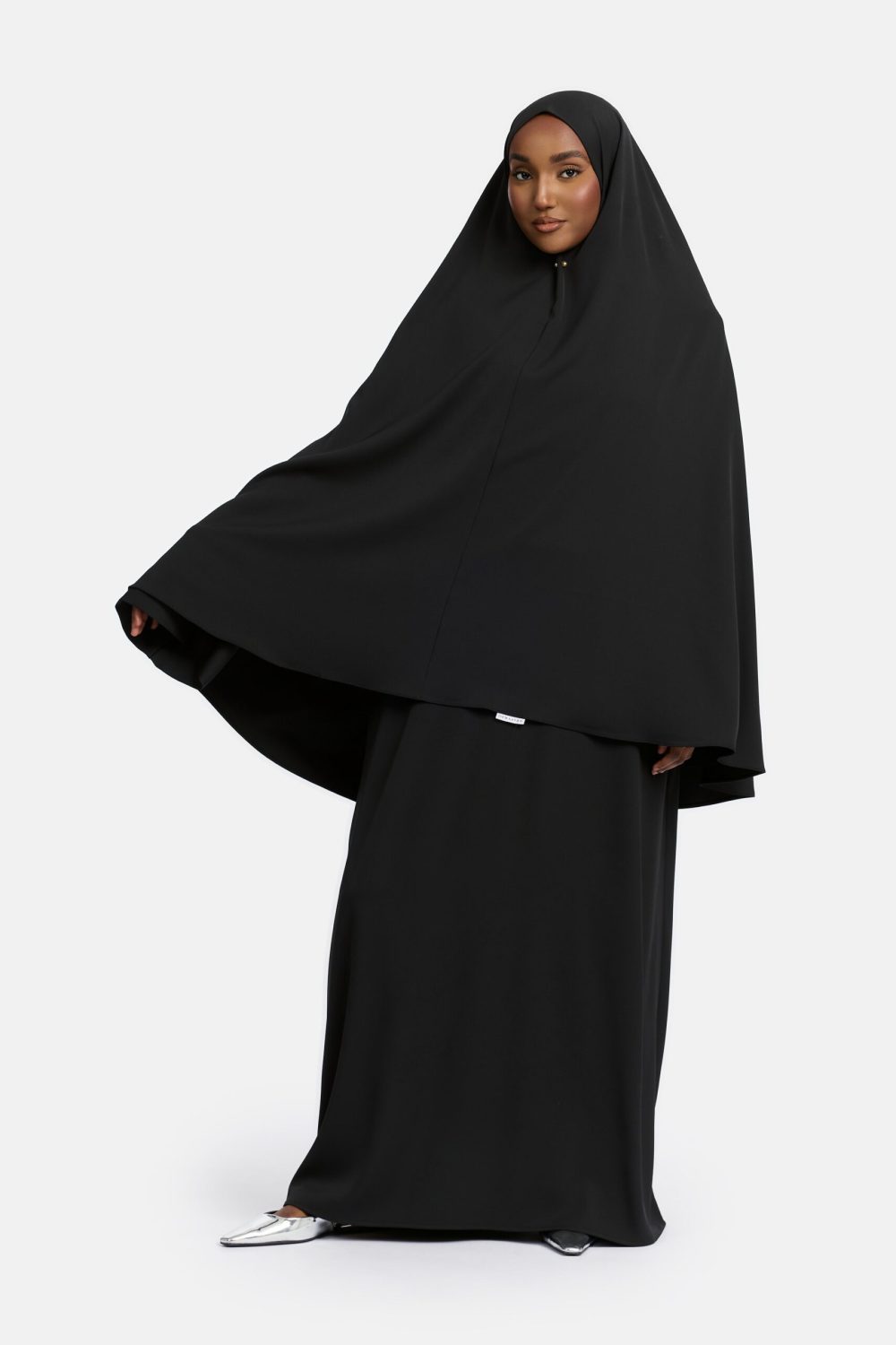 Heup khimar Black (Farasha Collectie)