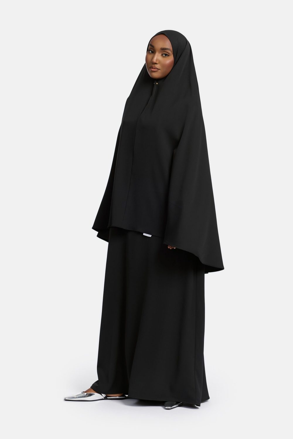 Heup khimar Black (Farasha Collectie) - Afbeelding 2