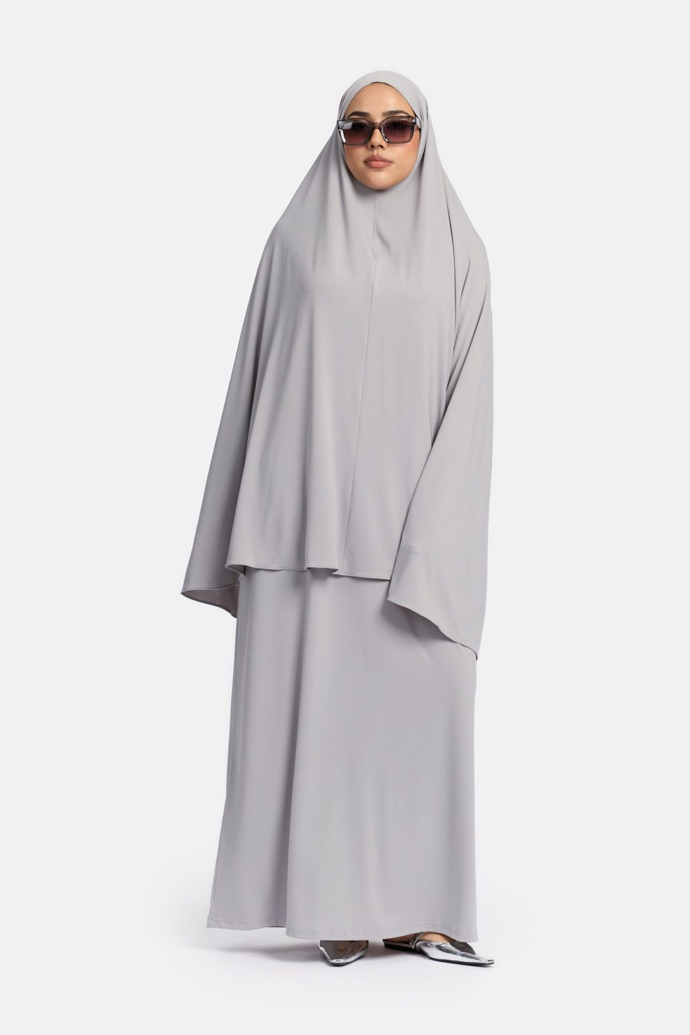 Jersey abaya set Storm - Afbeelding 2