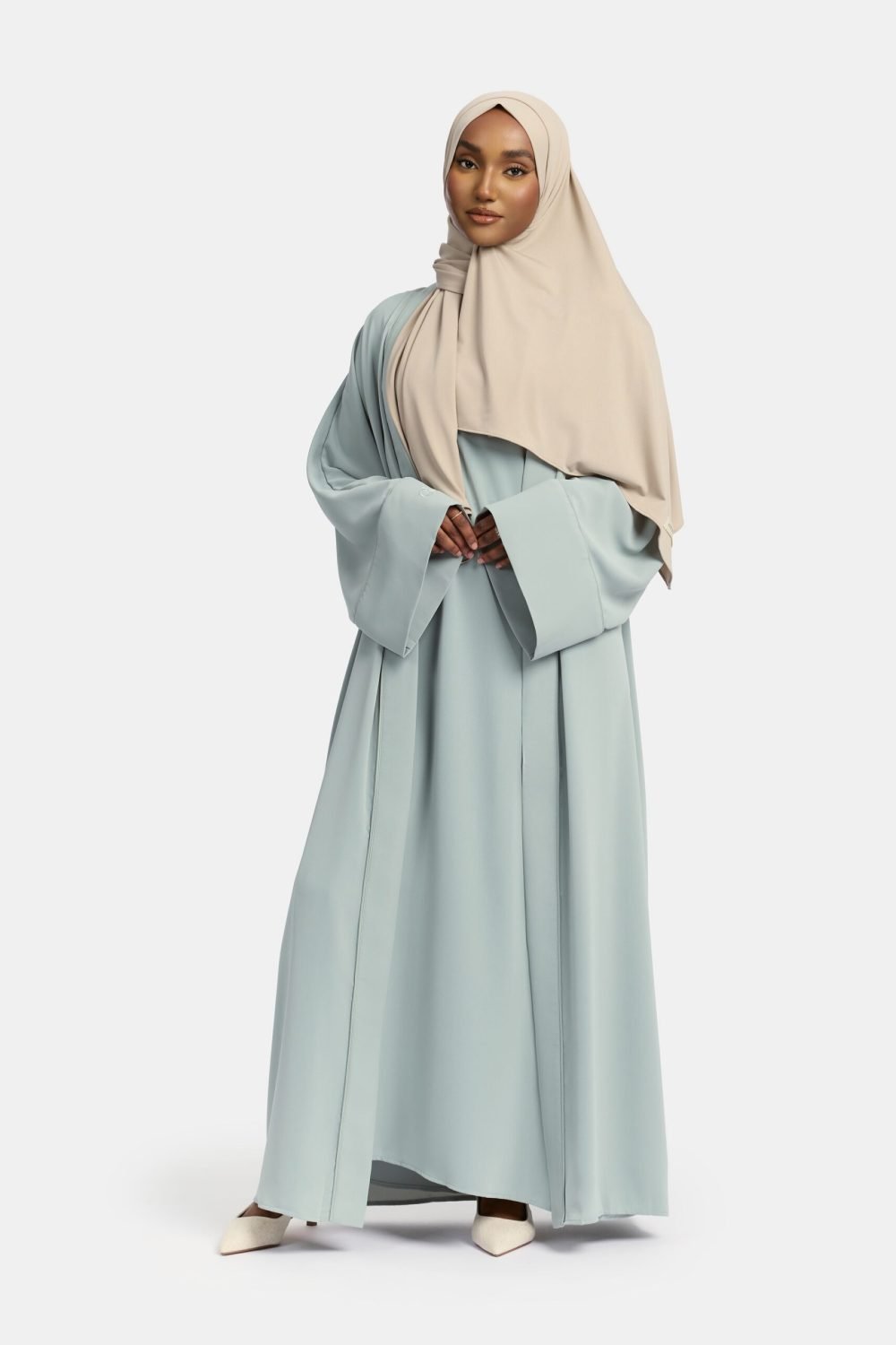 Oversized kimono and abaya set Sea - Afbeelding 2
