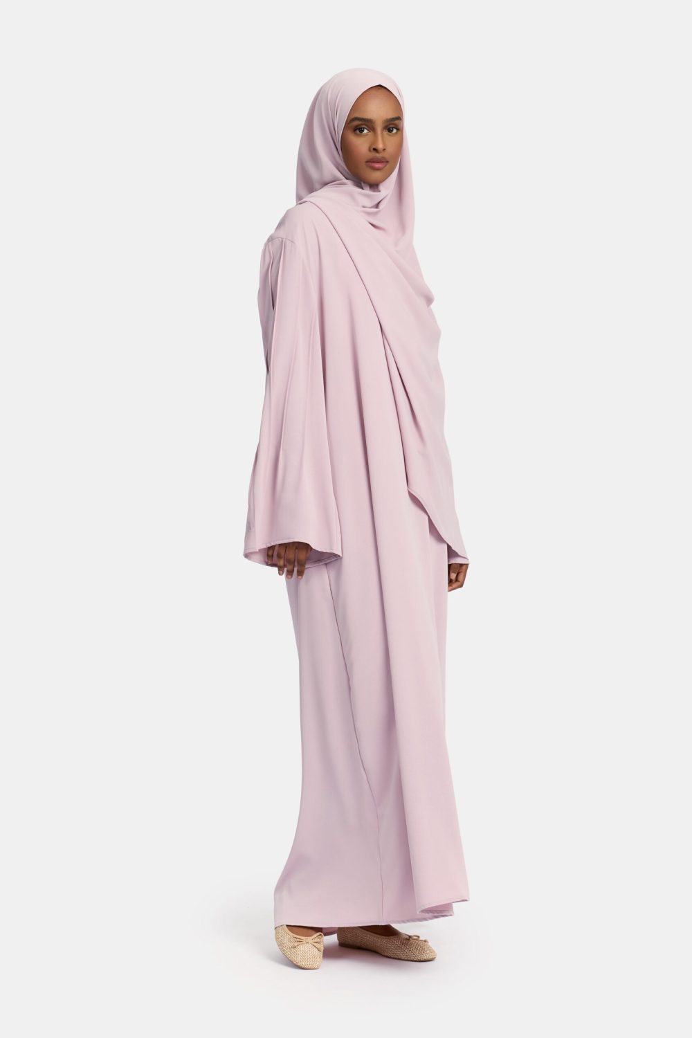 Finesse abaya Soft Purple