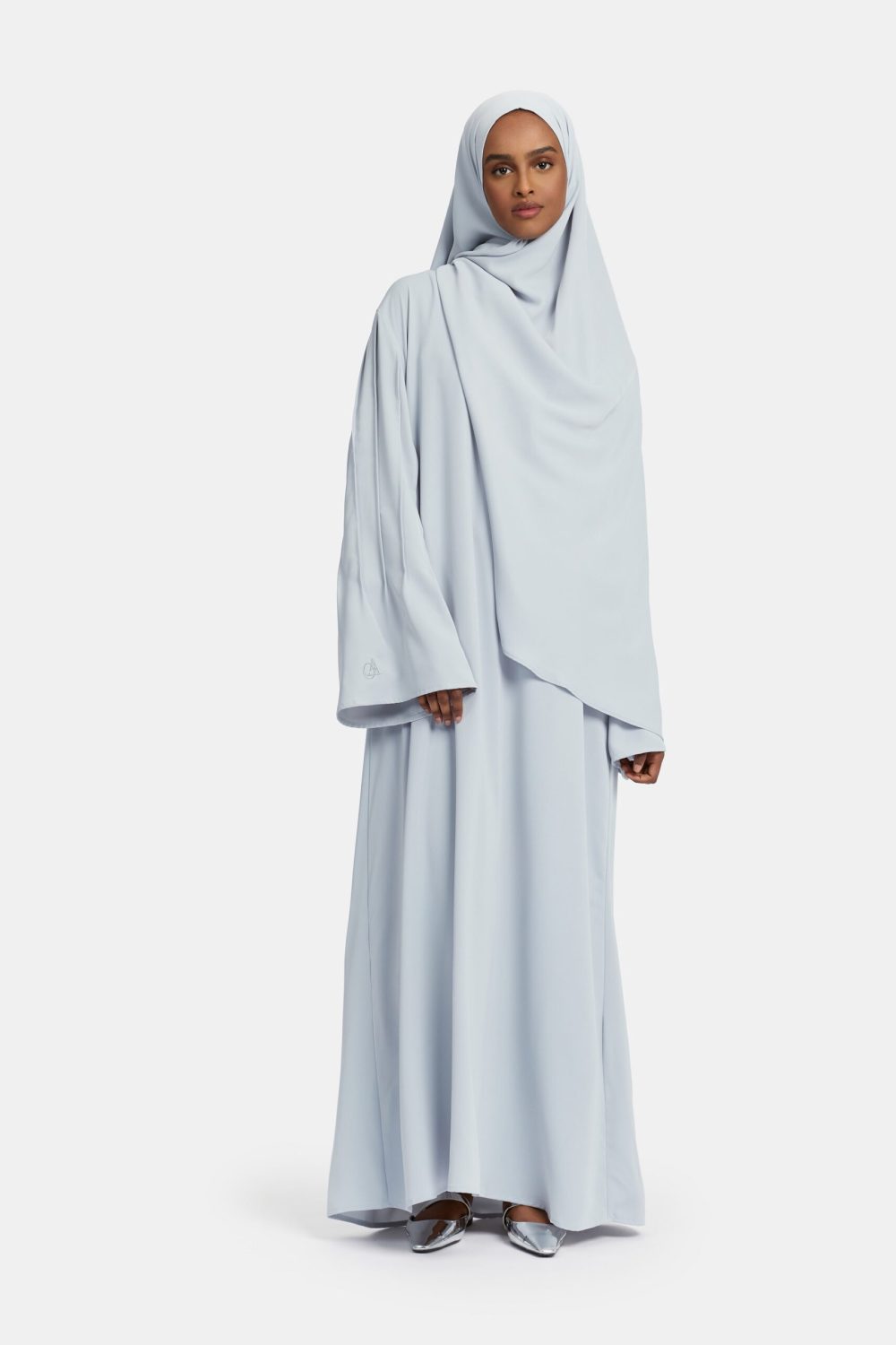 Finesse abaya Ice Blue - Afbeelding 2