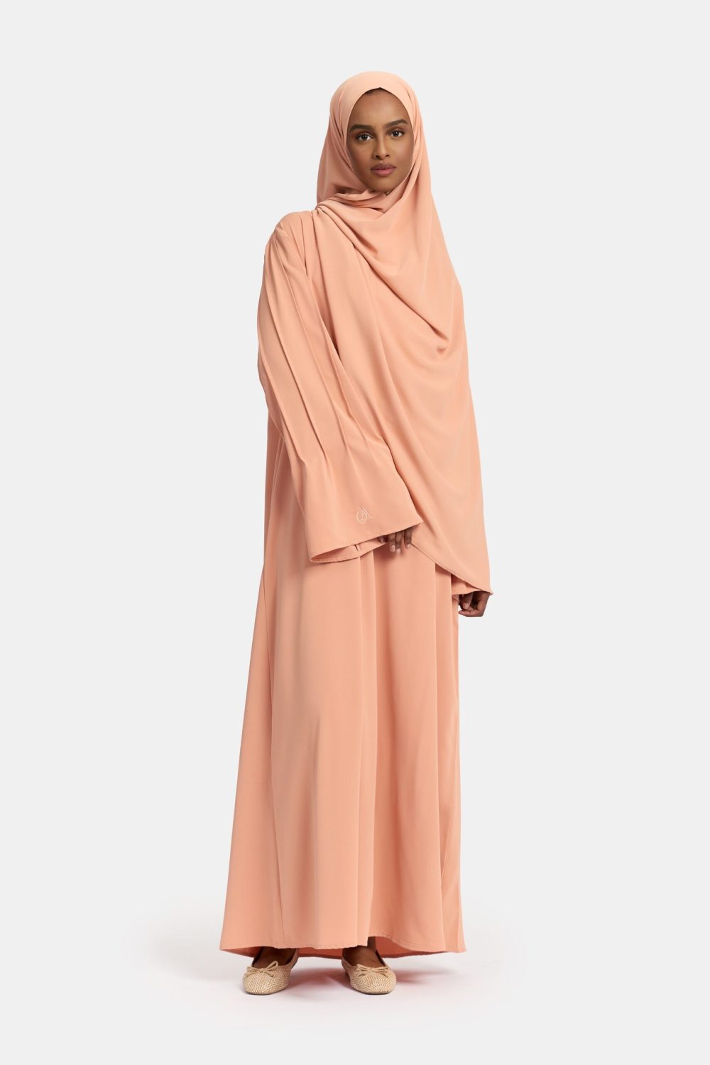 Finesse abaya Dusty Orange - Afbeelding 3