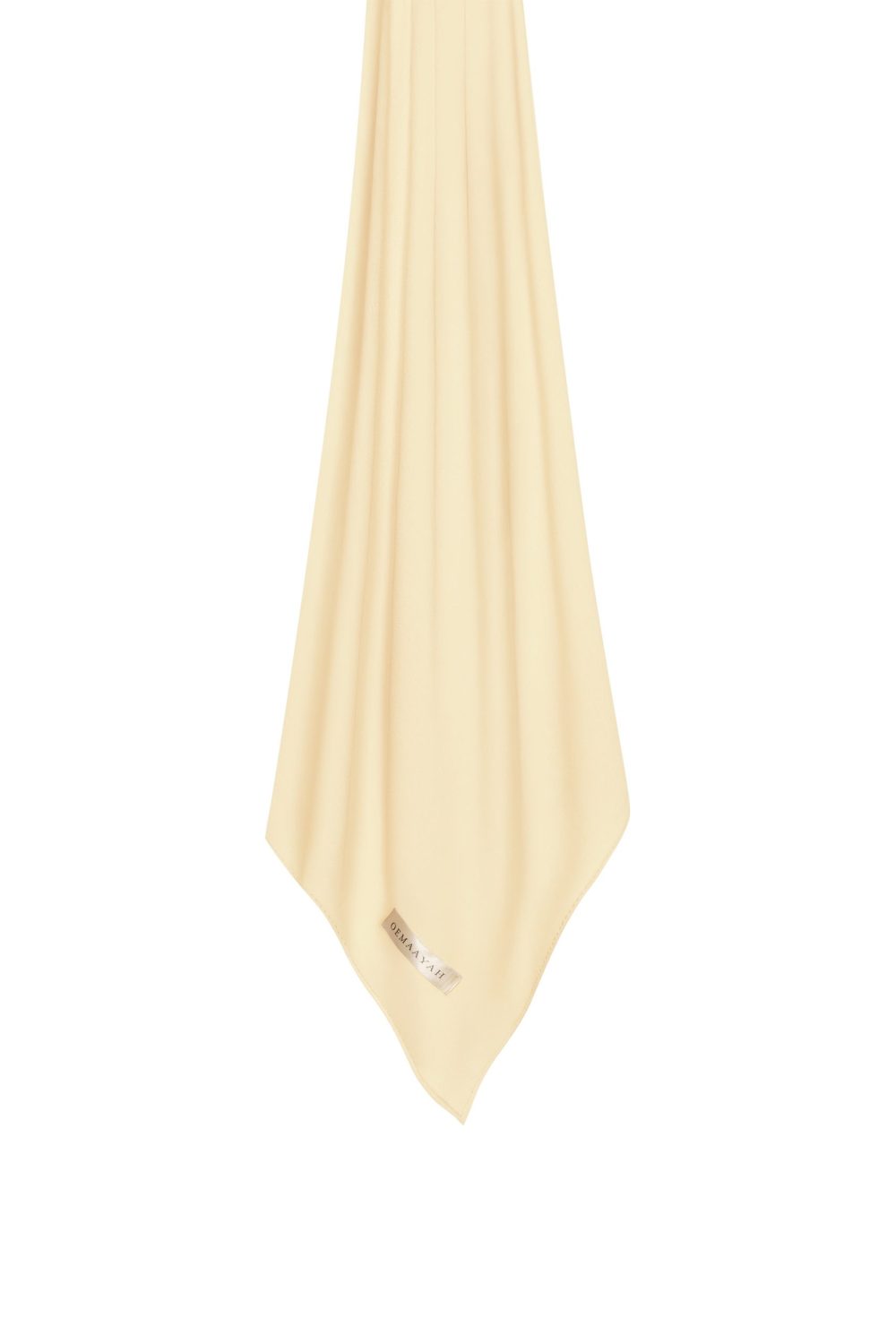 Premium jersey scarf Lemon
