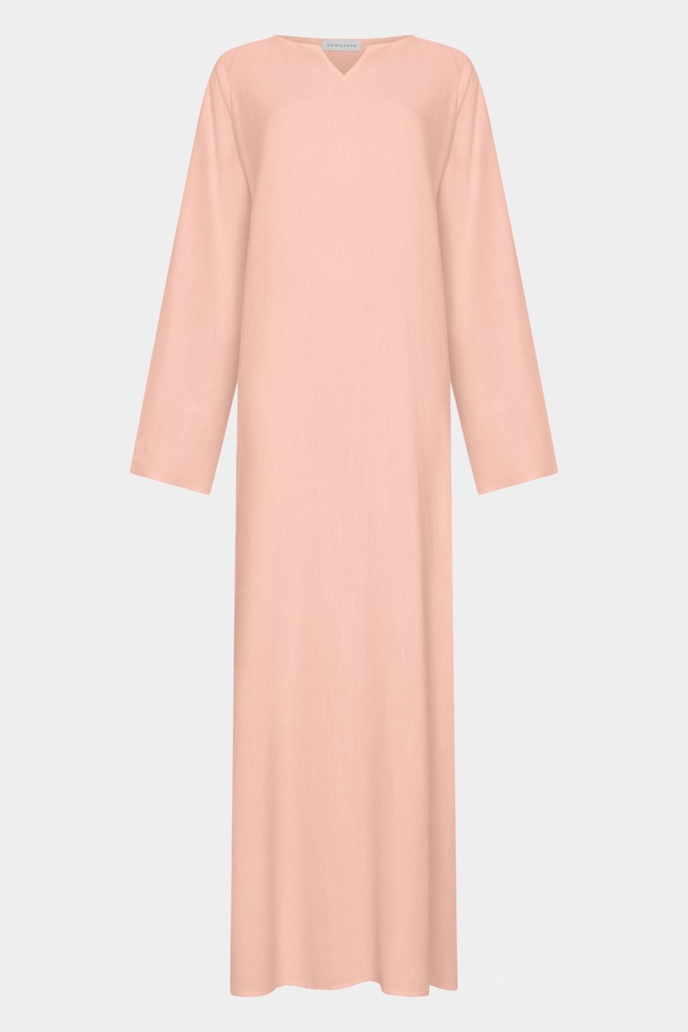 Linen abaya Dusty Rose