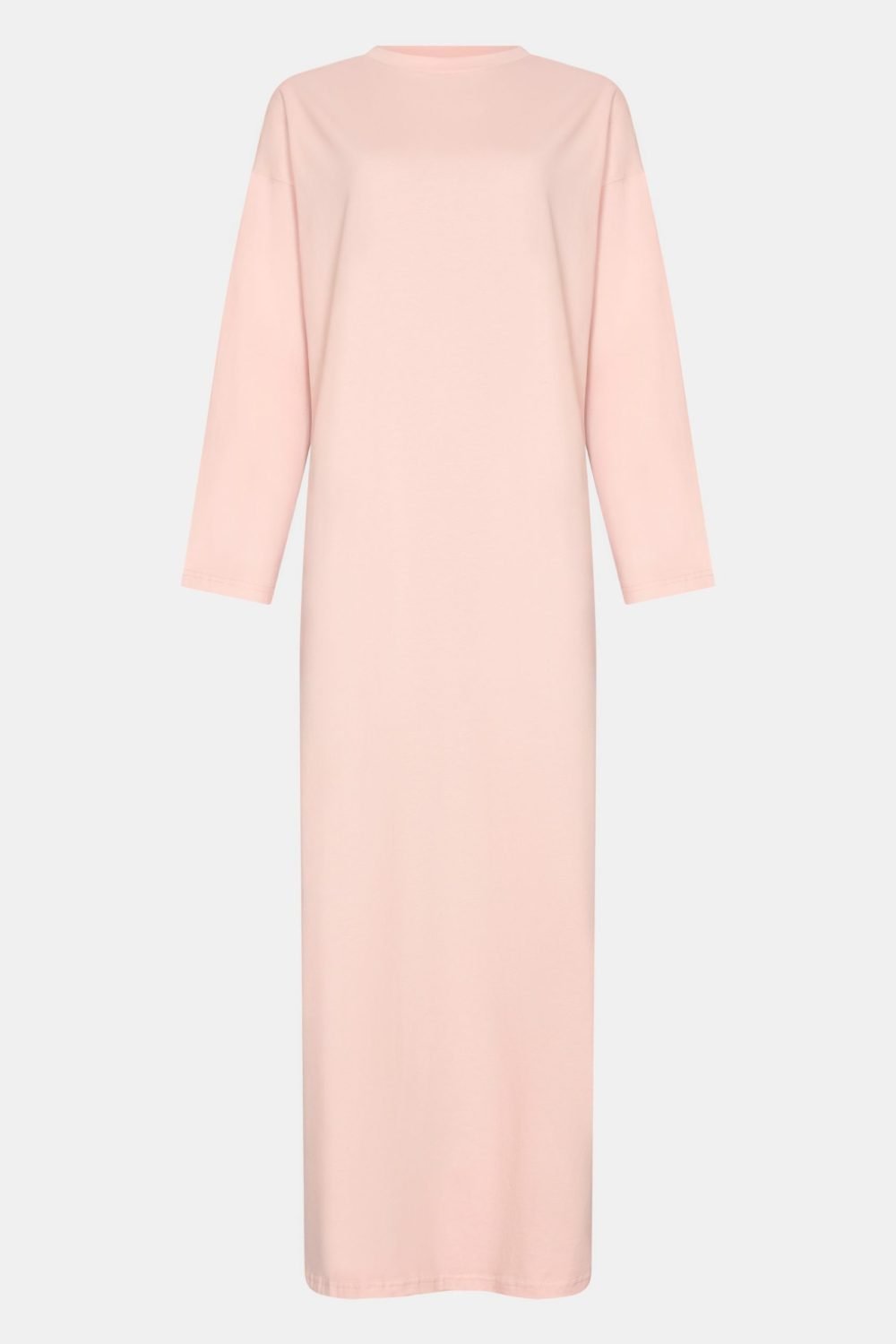 Cotton abaya Baby Pink - Afbeelding 3