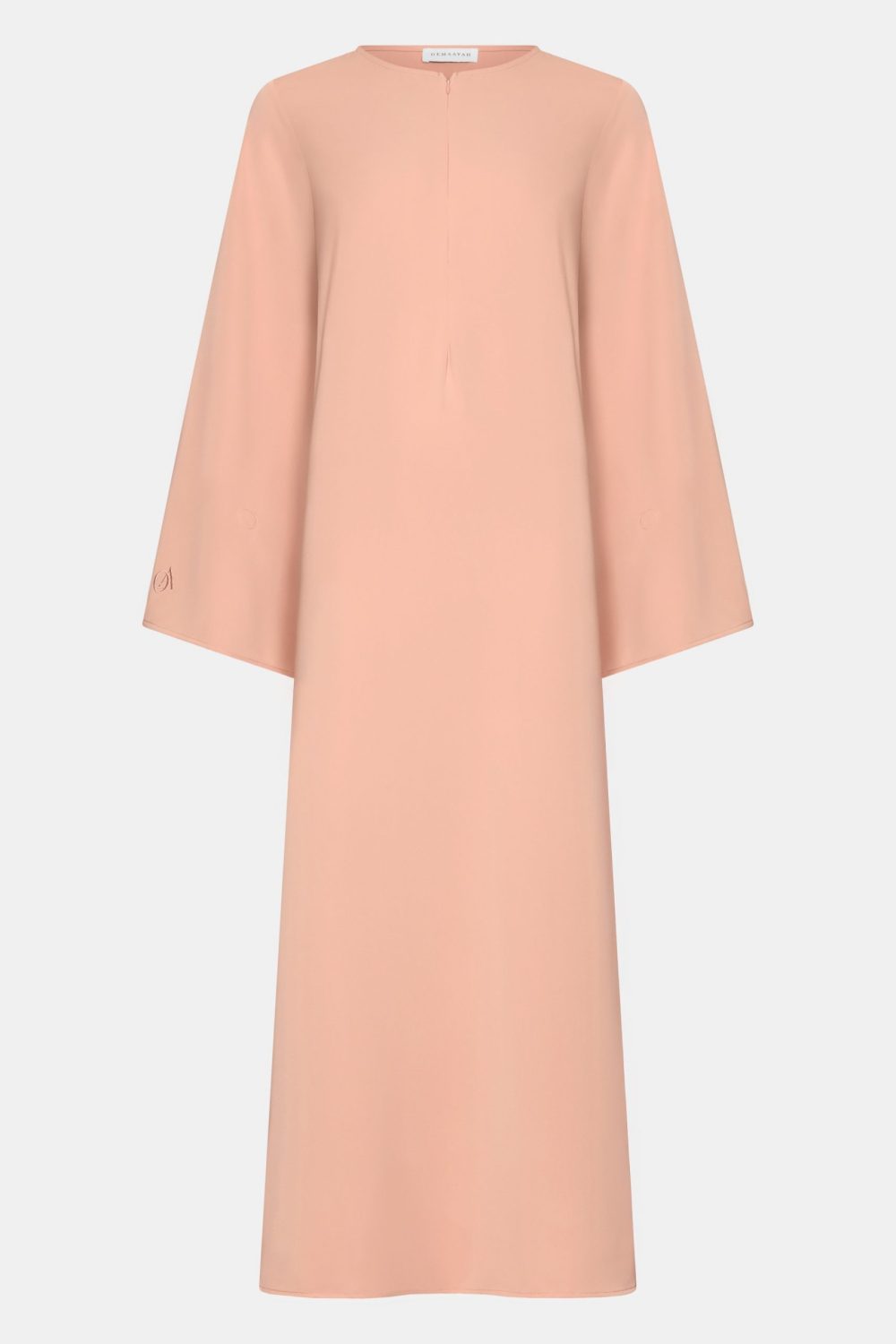 Magnet abaya and khimar set Apricot - Afbeelding 4
