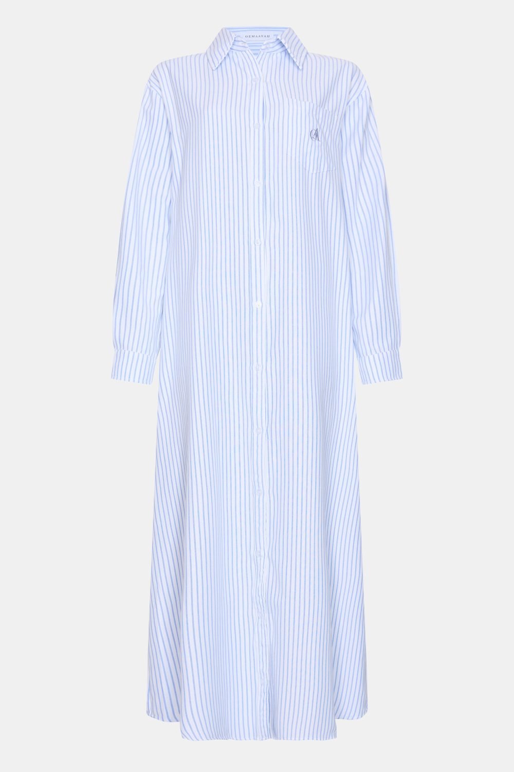 Pinstripe Blouse Blue - Afbeelding 3