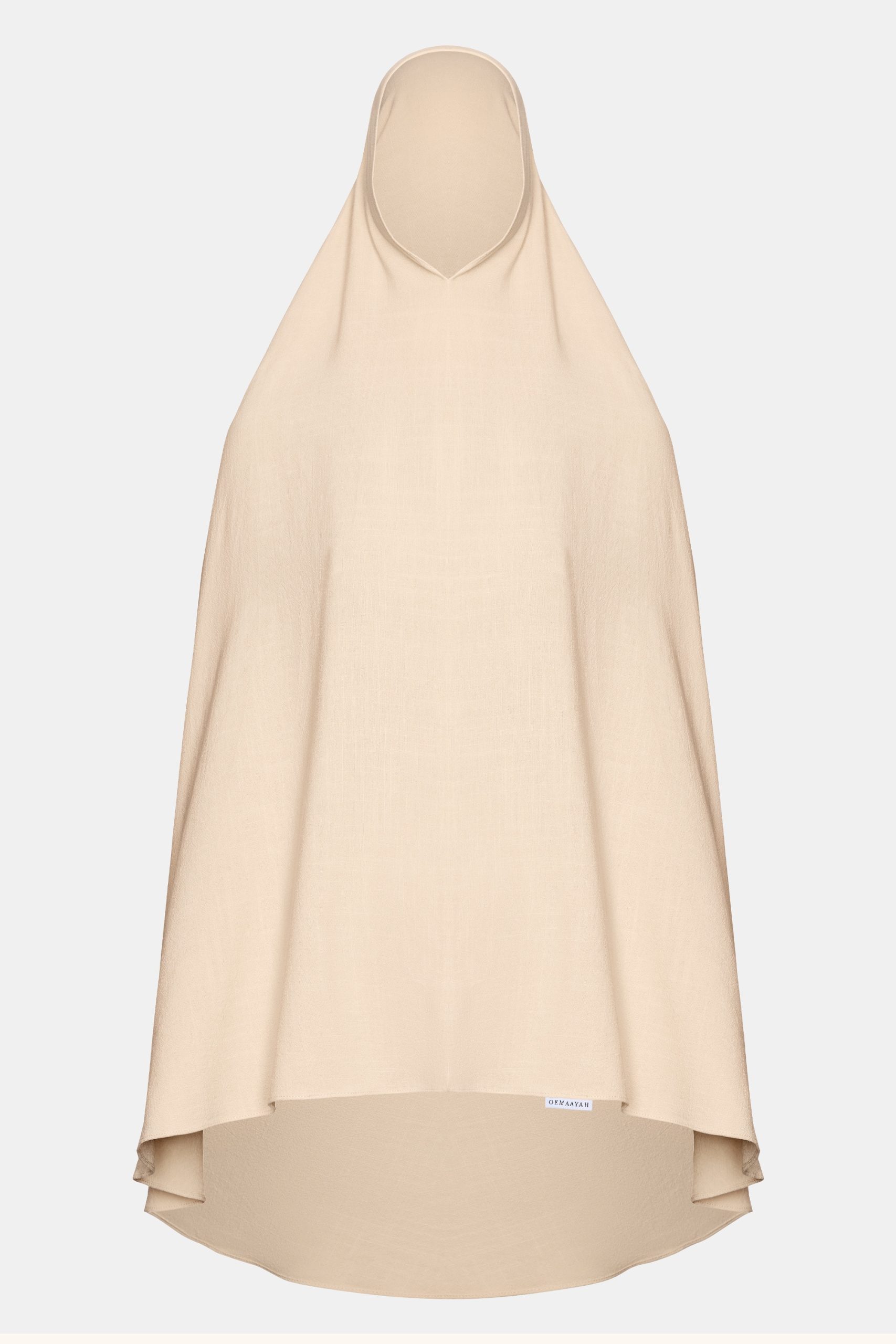 Linen khimar Beige