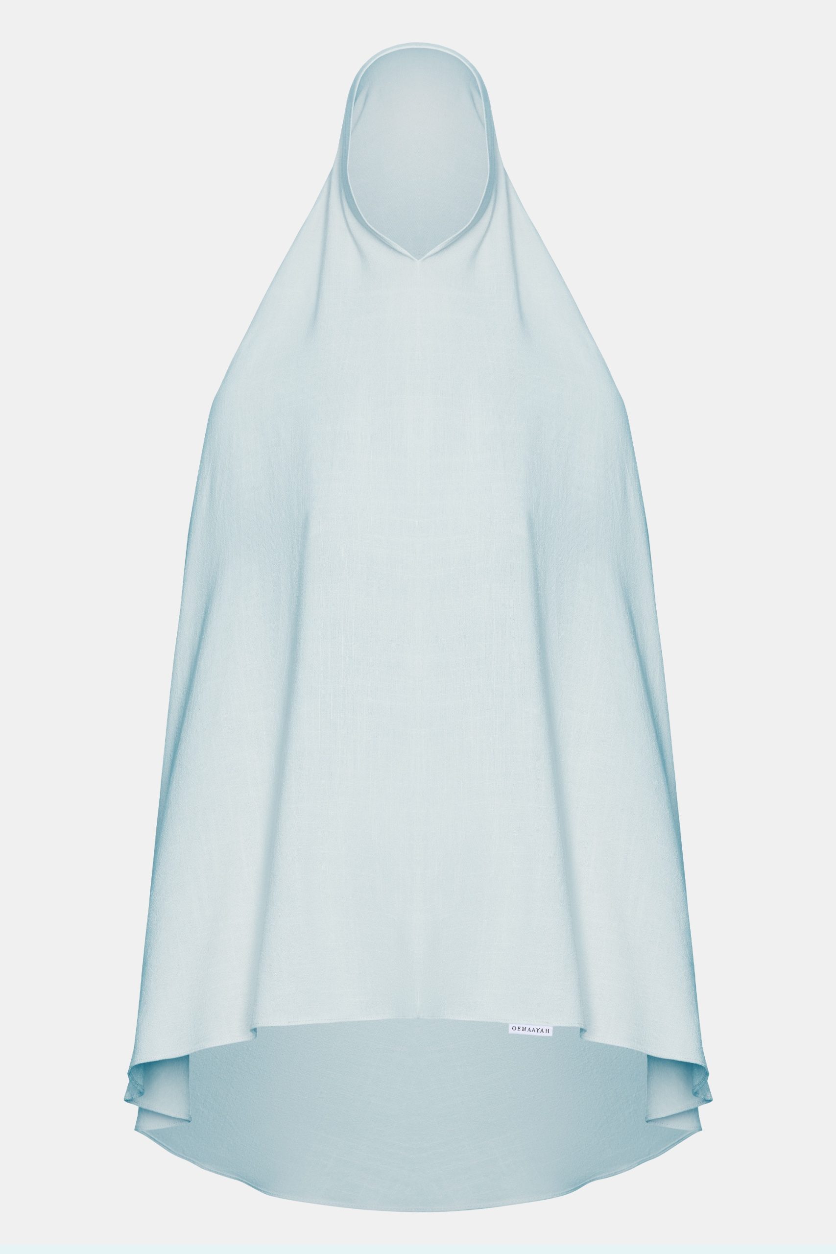 Linen khimar Blue