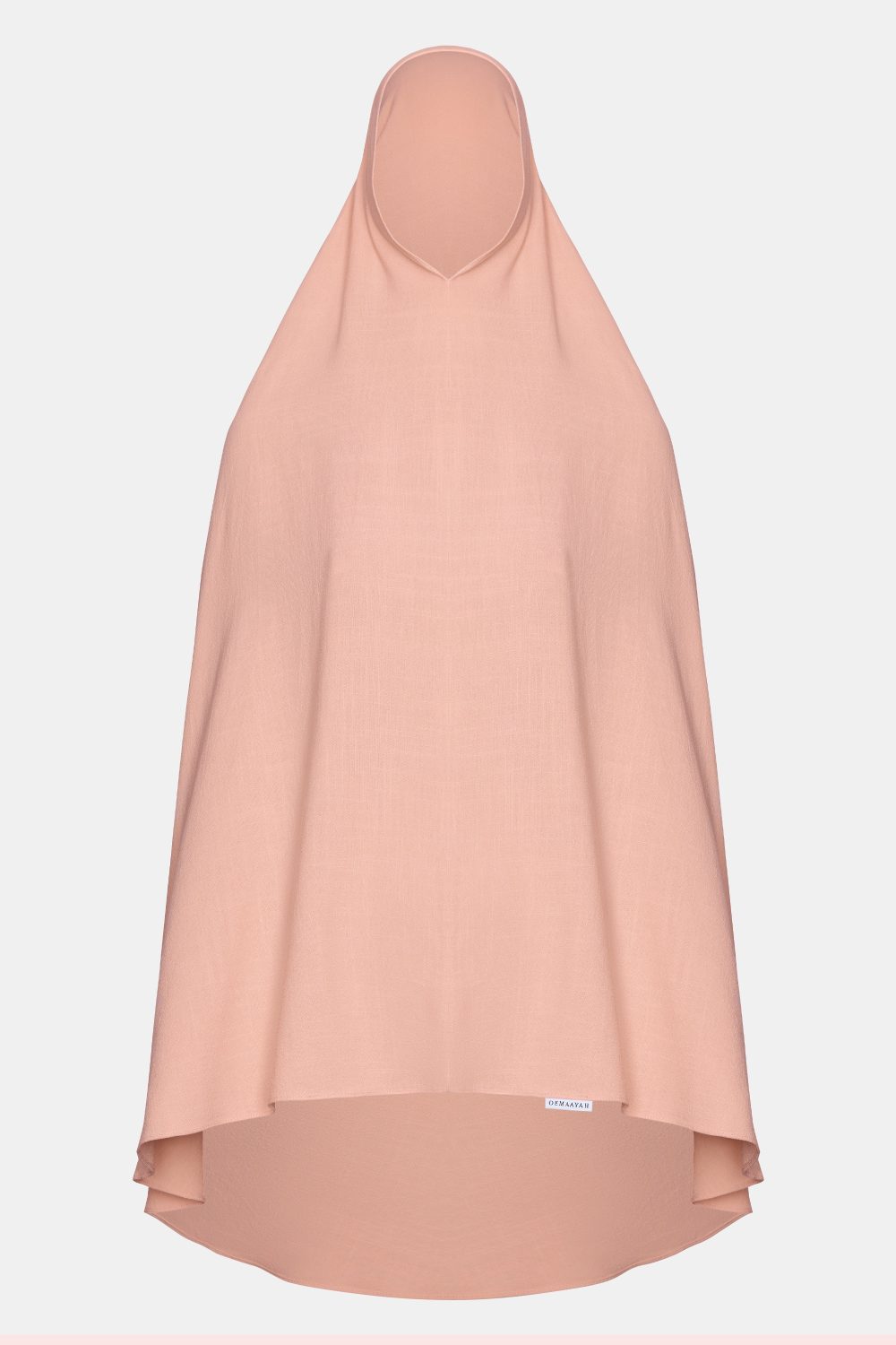 Linen khimar Dusty Rose