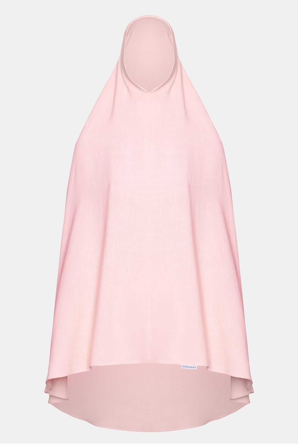 Linen khimar Pink
