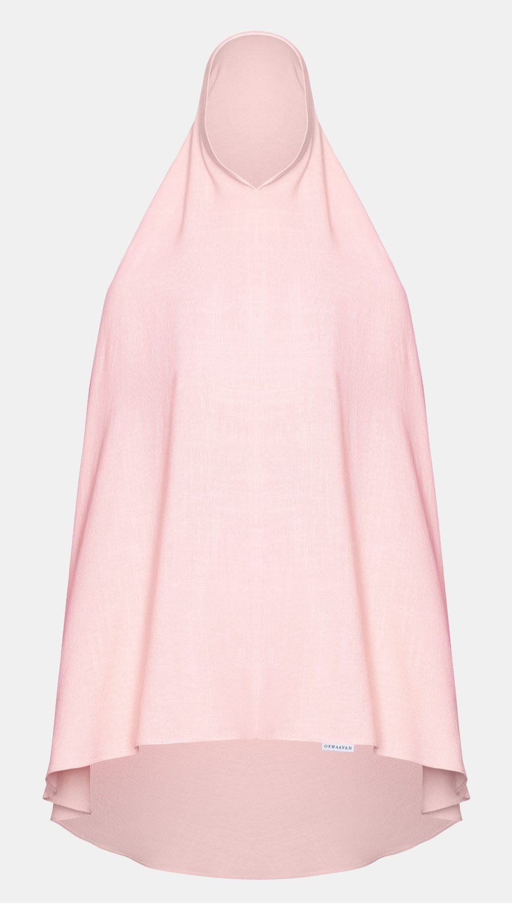 Linen khimar Pink
