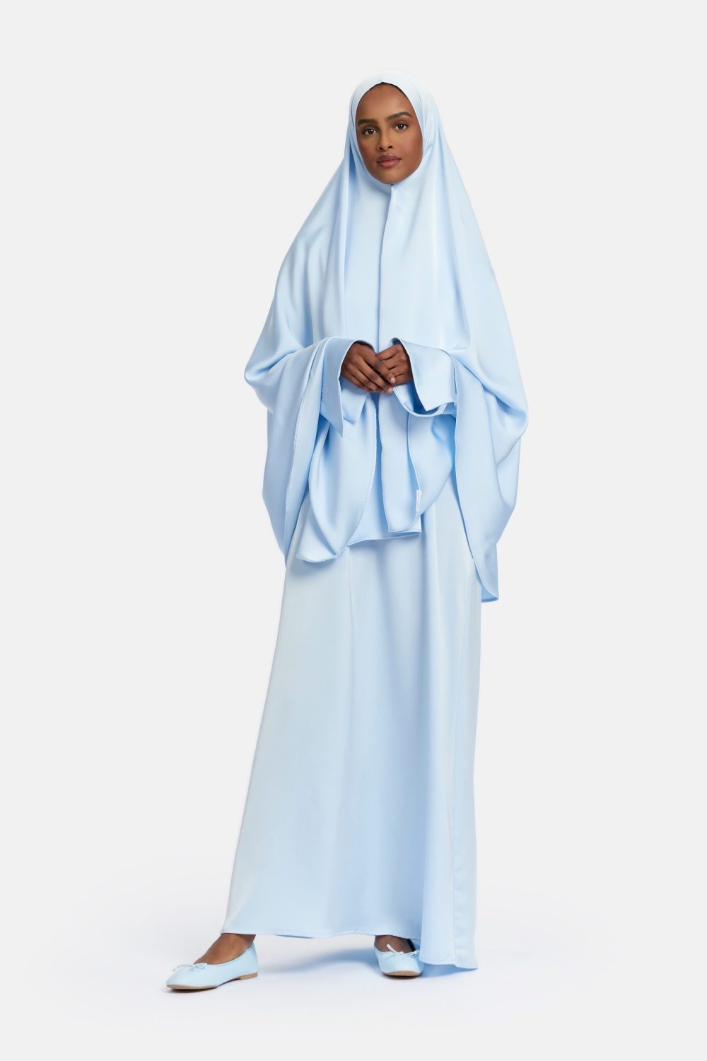 Heup khimar Silk Blue (simplicity collectie)