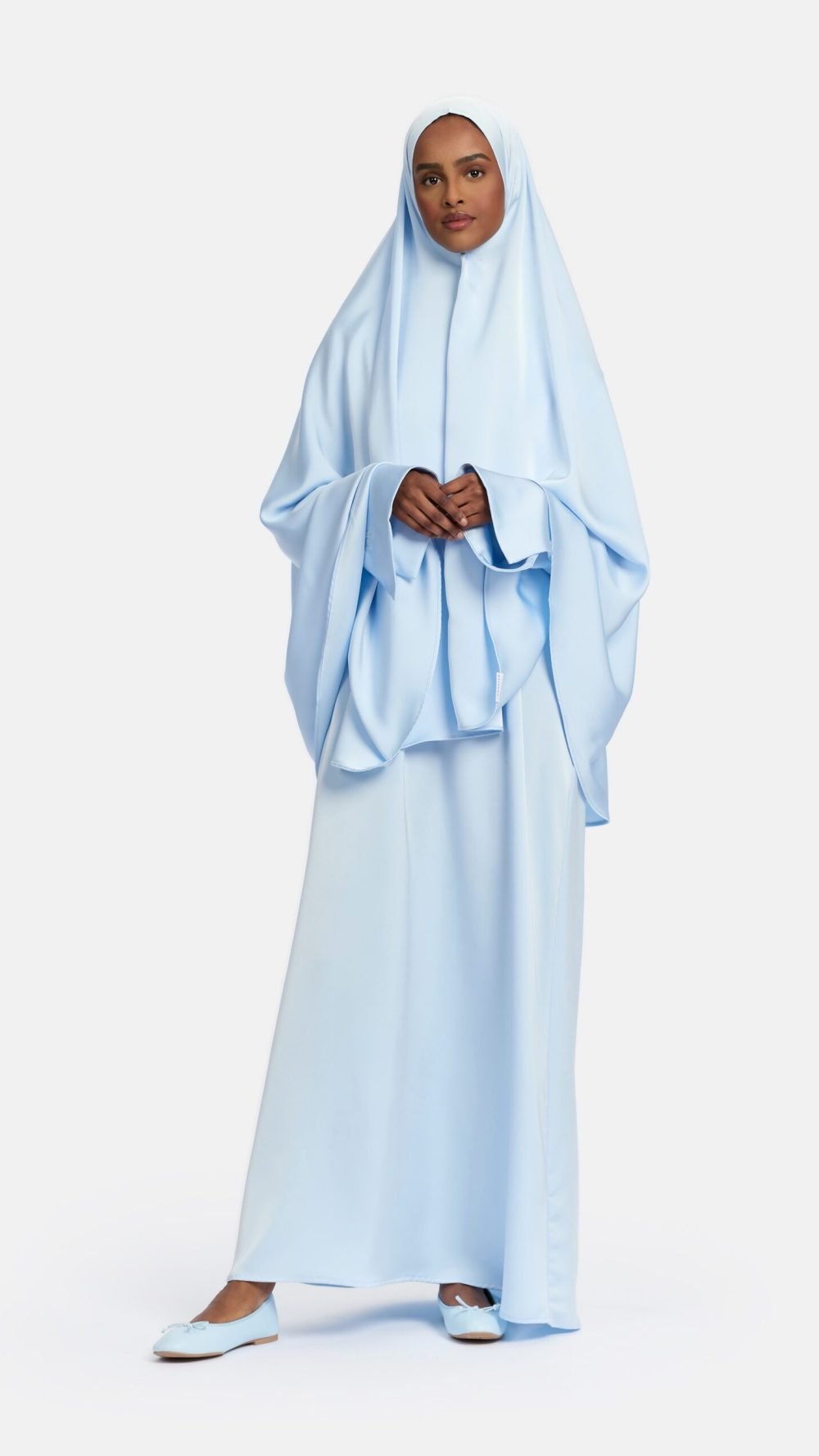 Heup khimar Silk Blue (simplicity collectie)