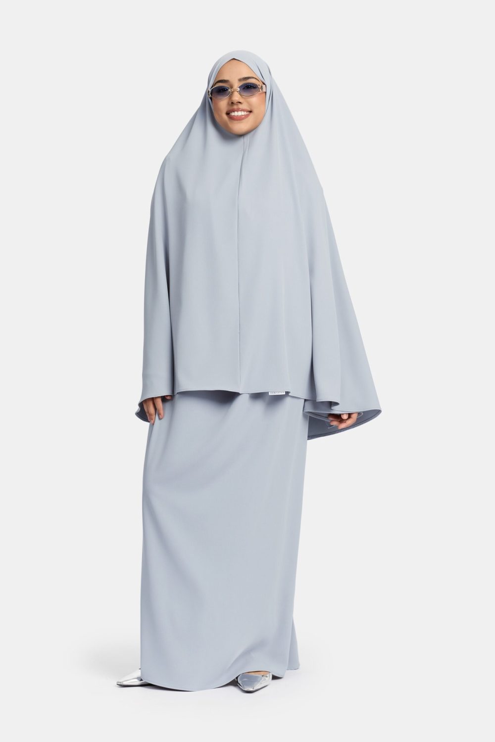 Heup khimar Light Blue (Folded Grace)
