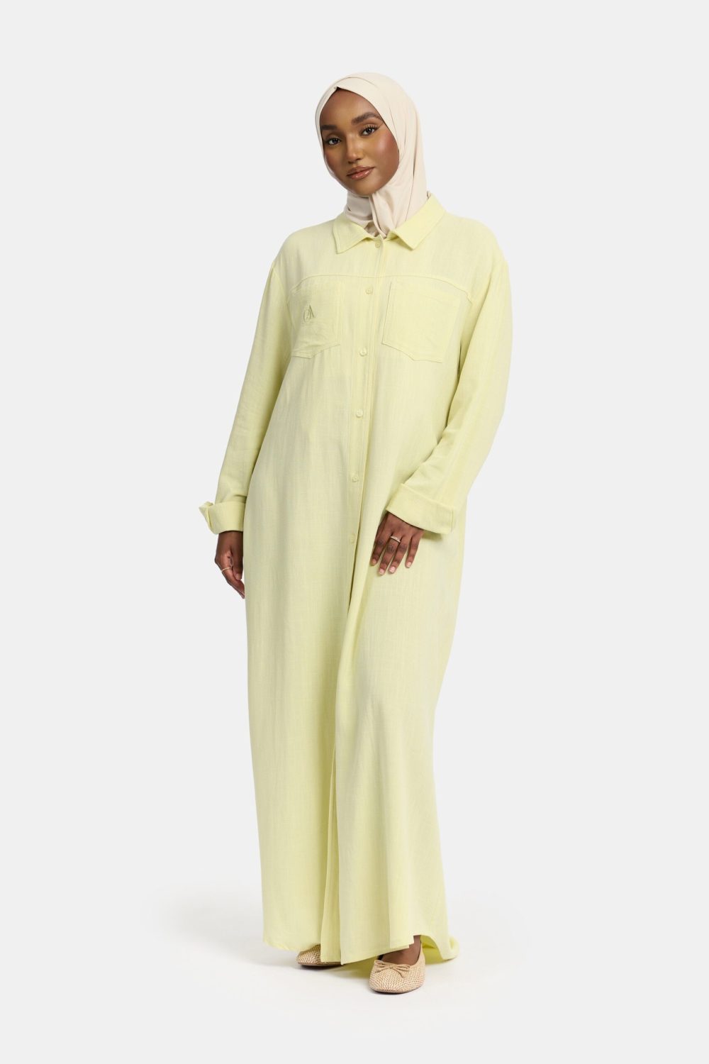 Linen Blouse Yellow