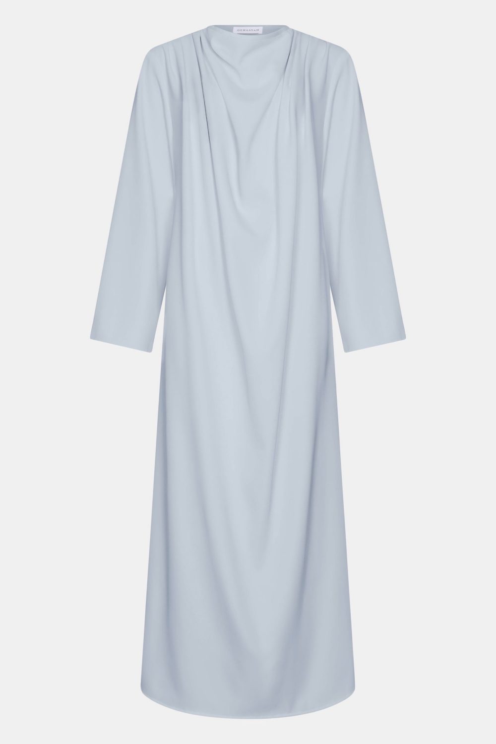 Folded Grace abaya Light Blue - Afbeelding 4