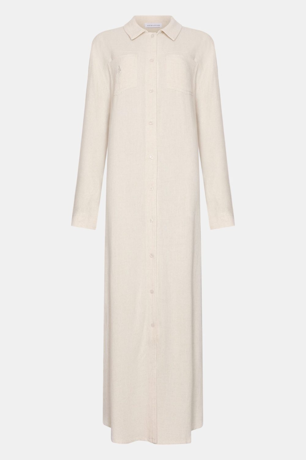 Linen Blouse Cream - Afbeelding 3