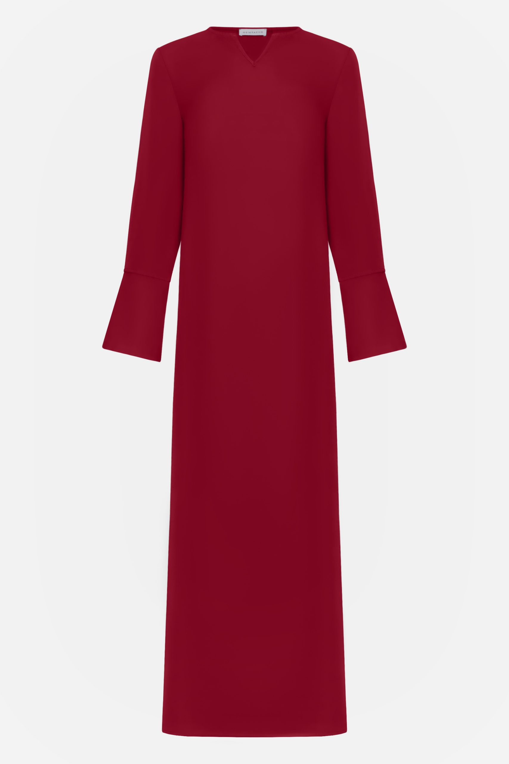 Simplicity abaya Bordeaux - Afbeelding 3