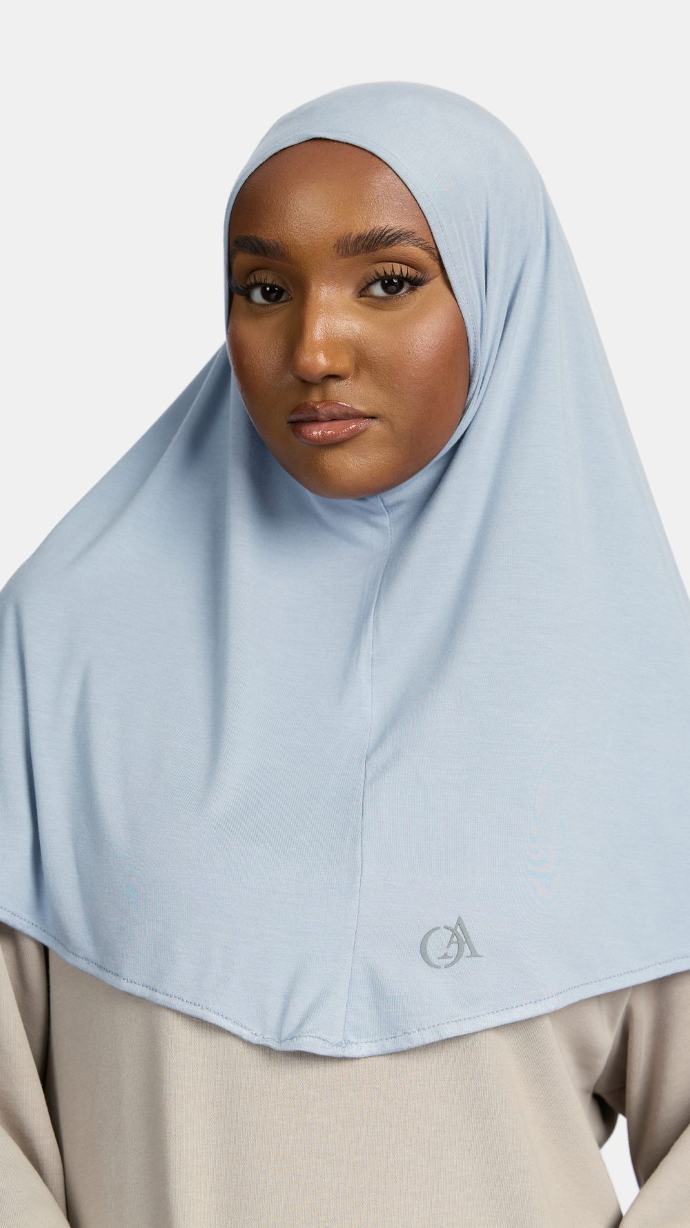 Bamboo jersey hijab Deep Teal