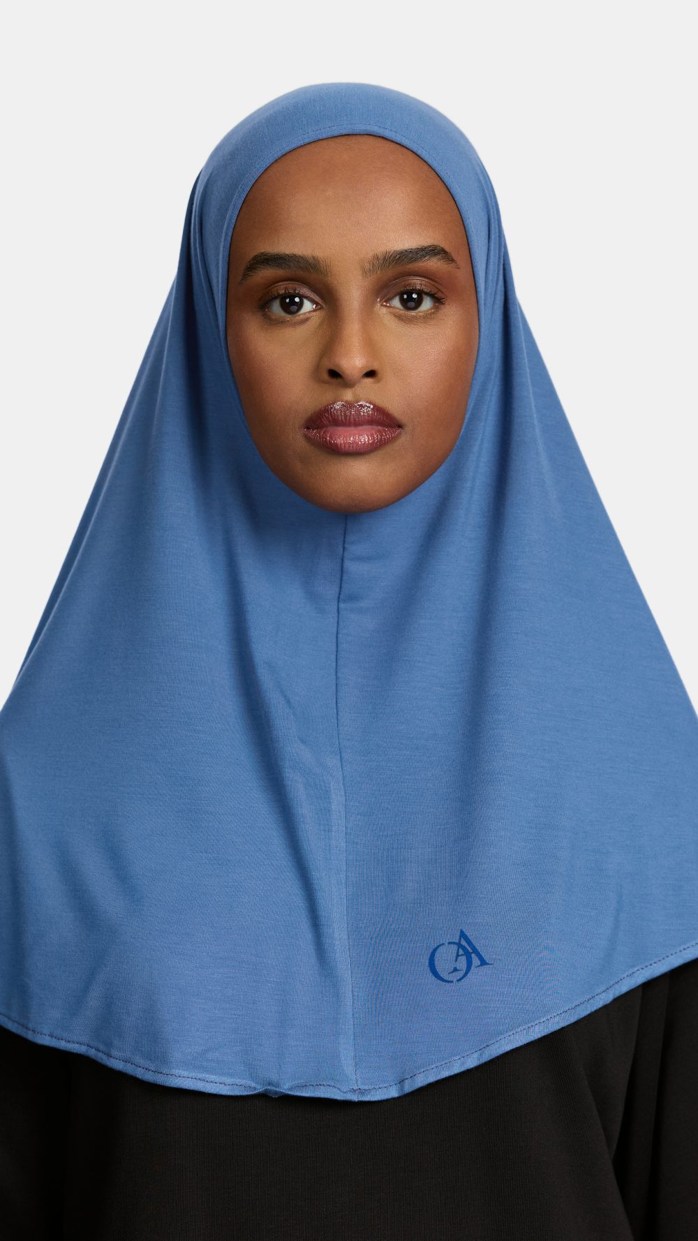 Bamboo jersey hijab Sapphire