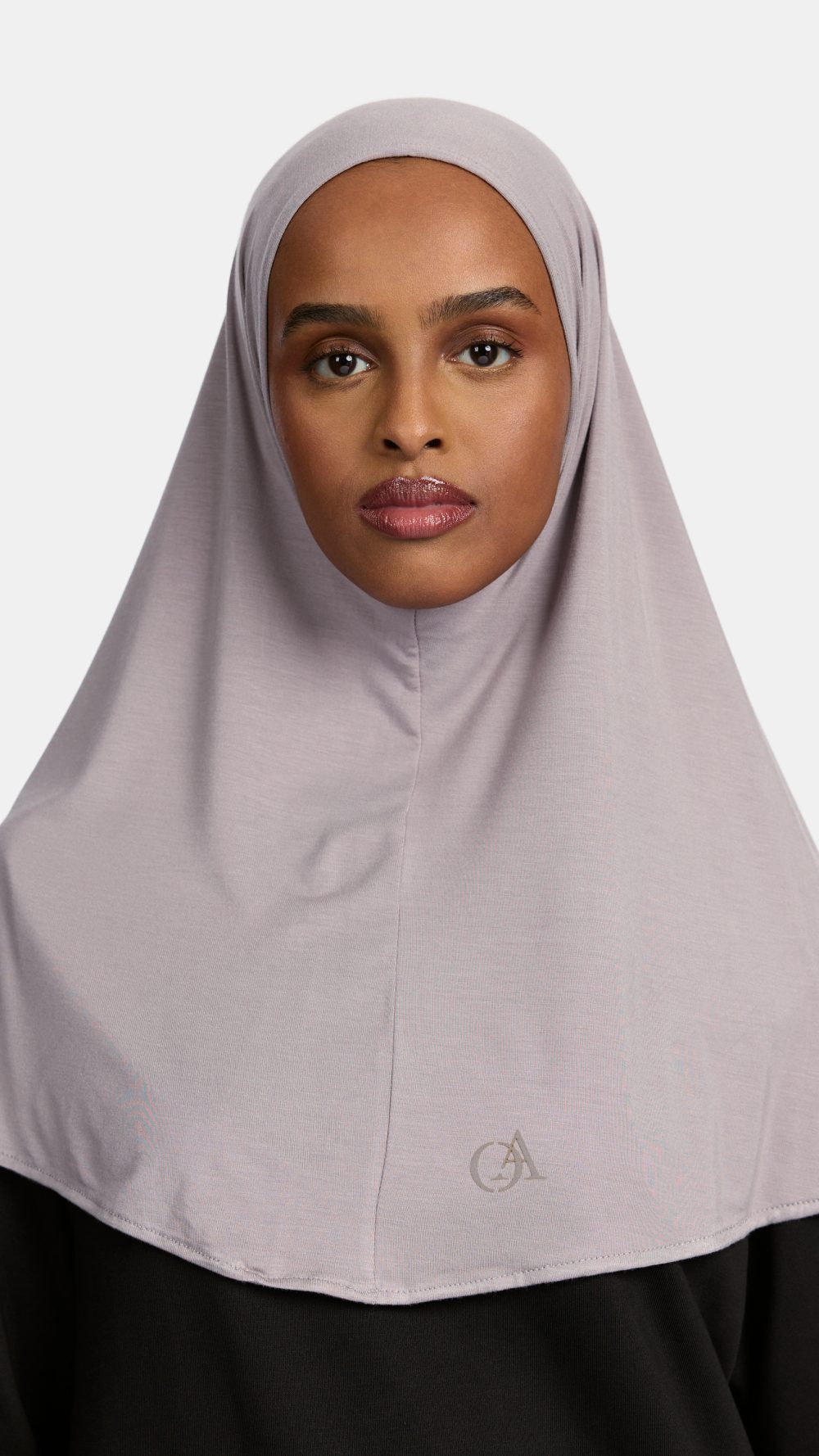 Bamboo jersey hijab Stone