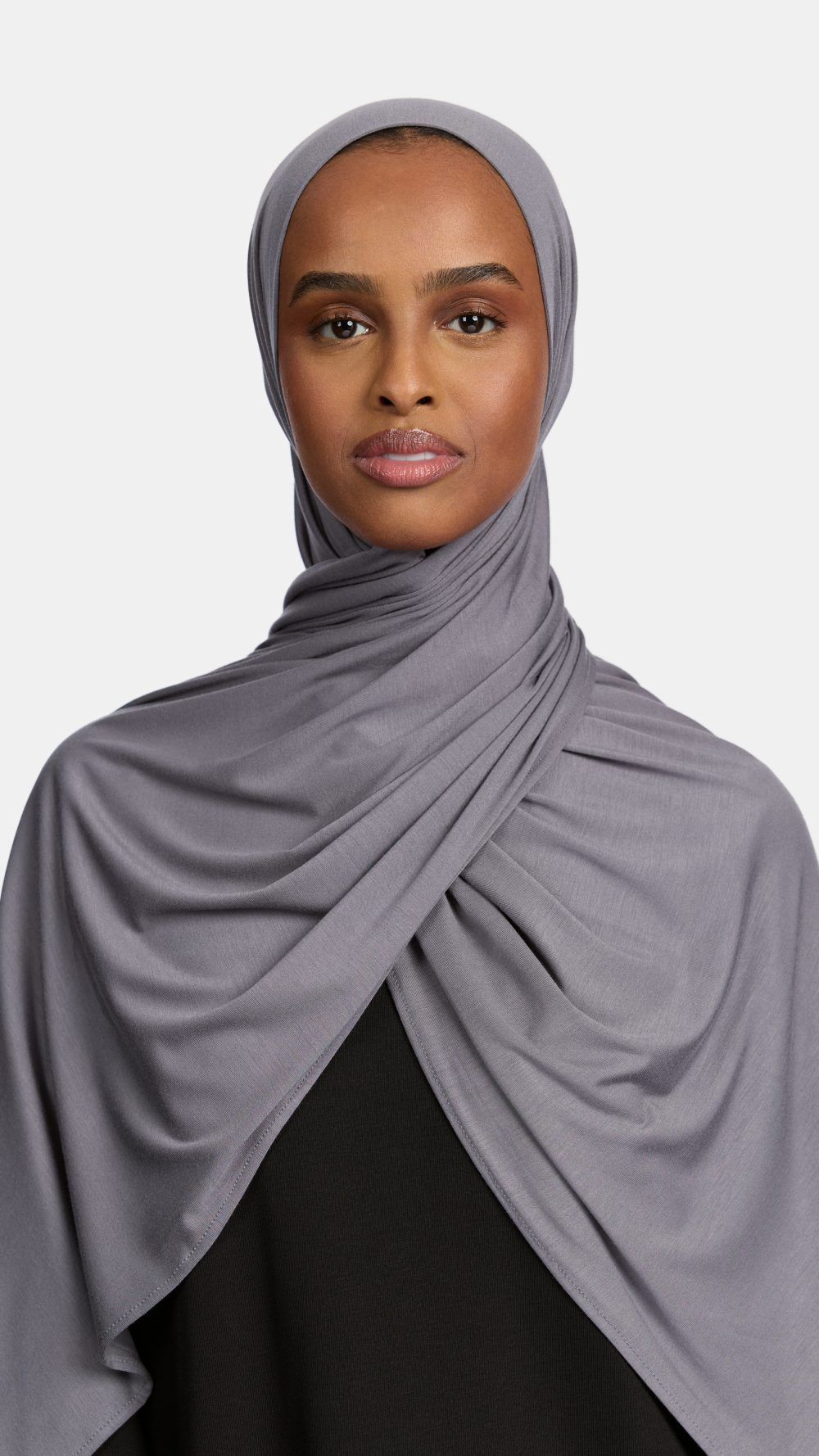 Bamboo jersey scarf Deep Stone