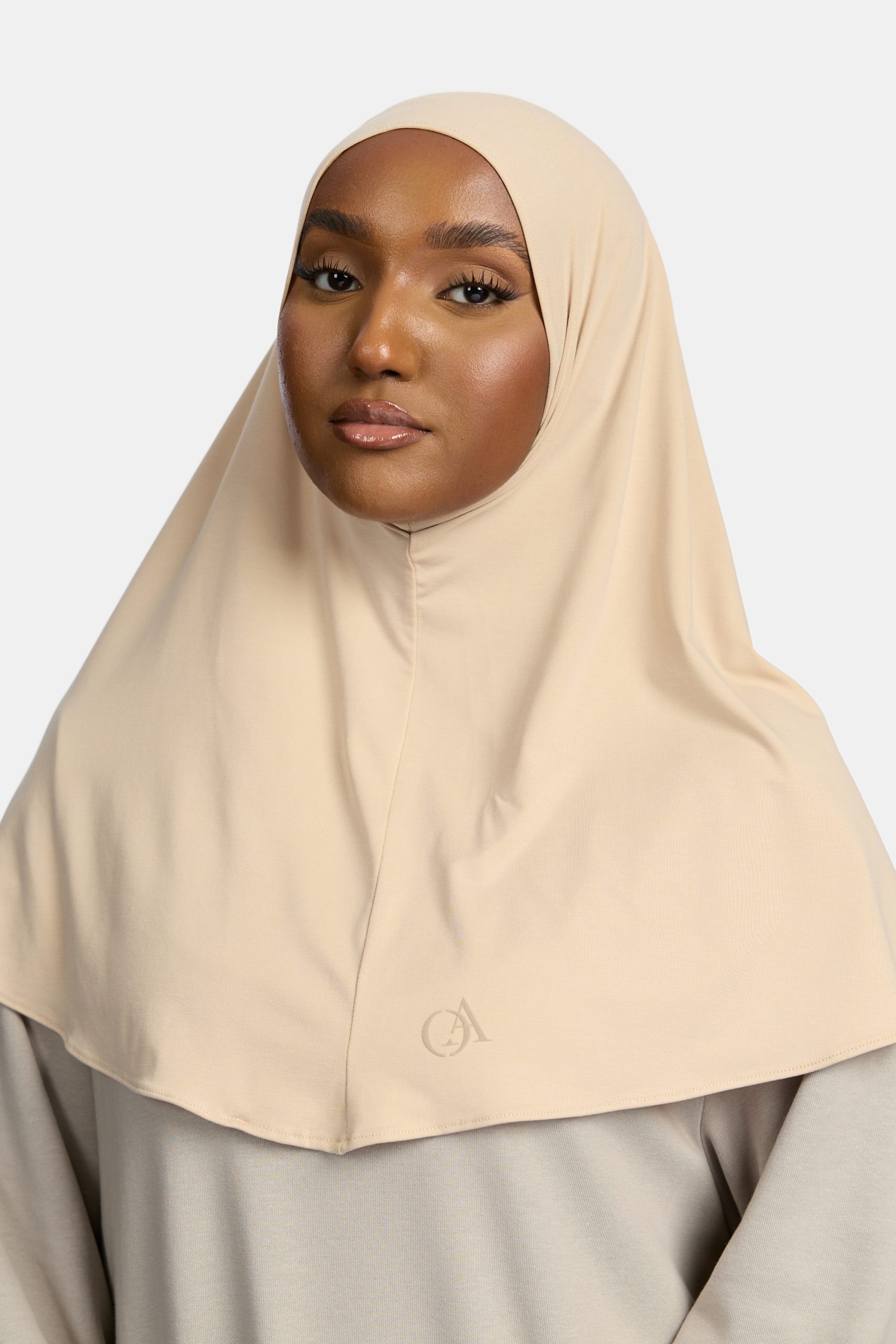 Breathable jersey hijab Vanilla