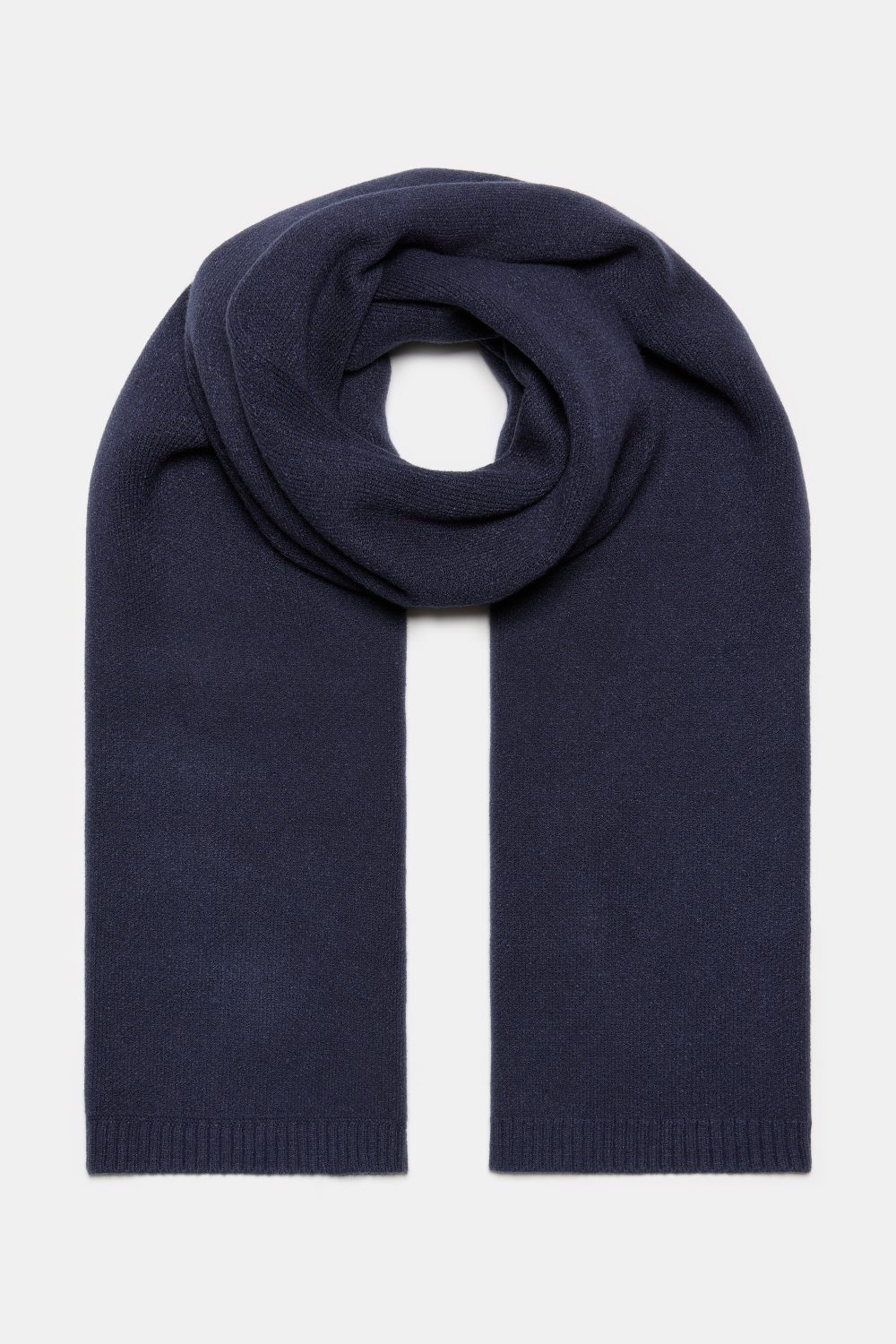 Tricot winter scarf Dark Blue