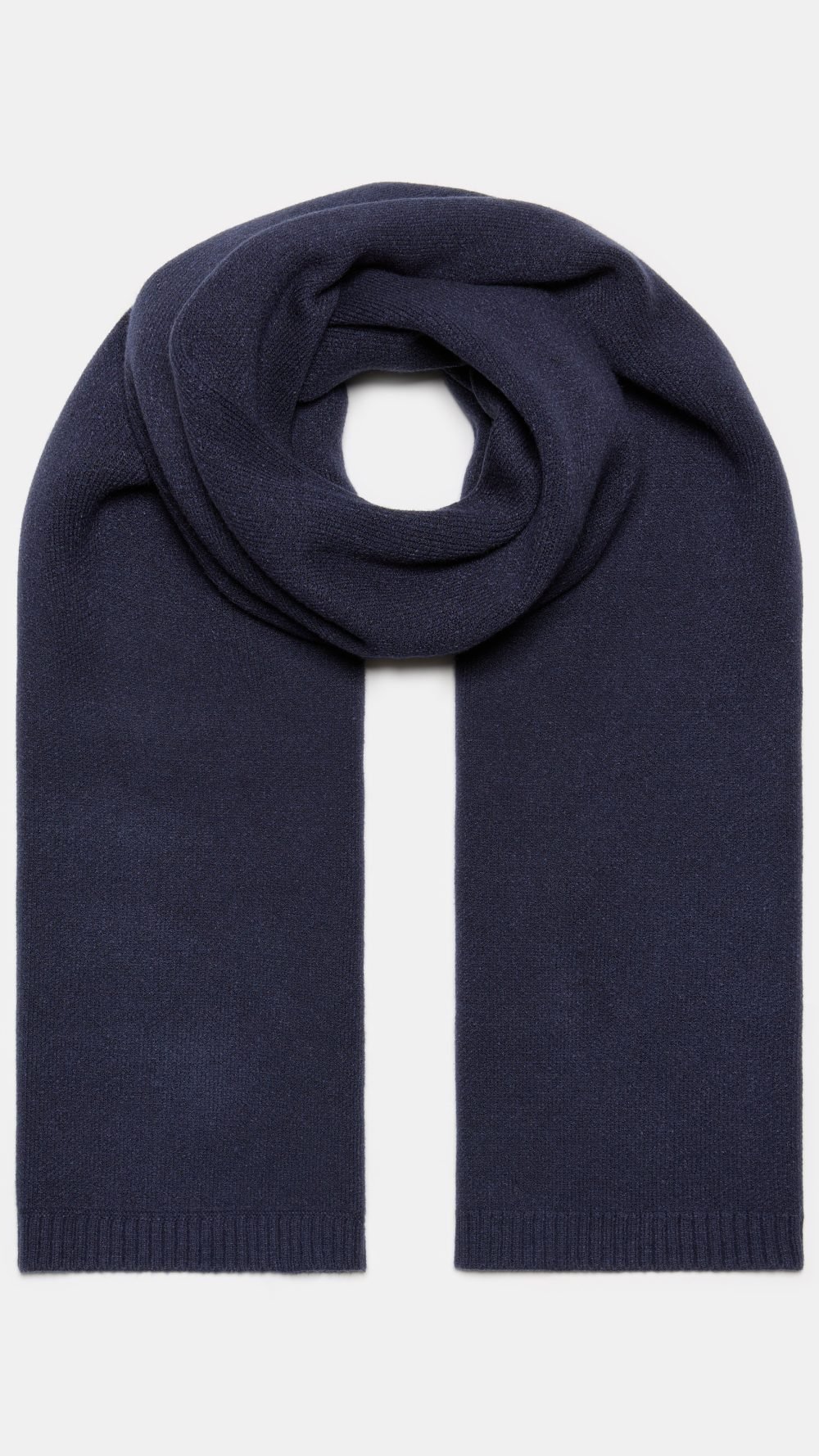 Tricot winter scarf Dark Blue