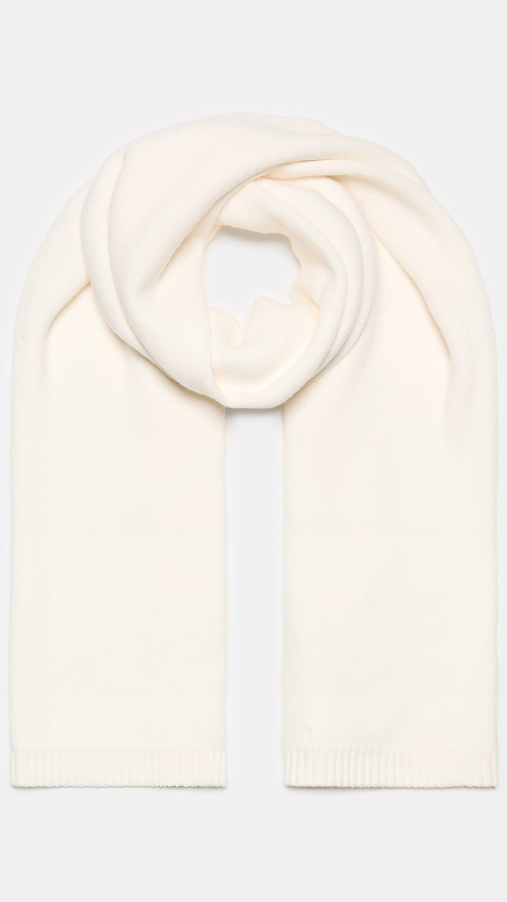 Tricot winter scarf Off White