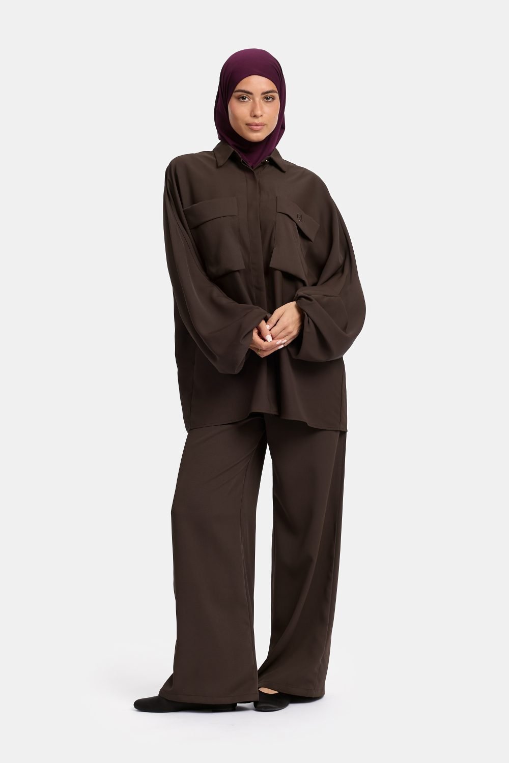Belle Allure twinset Deep Brown