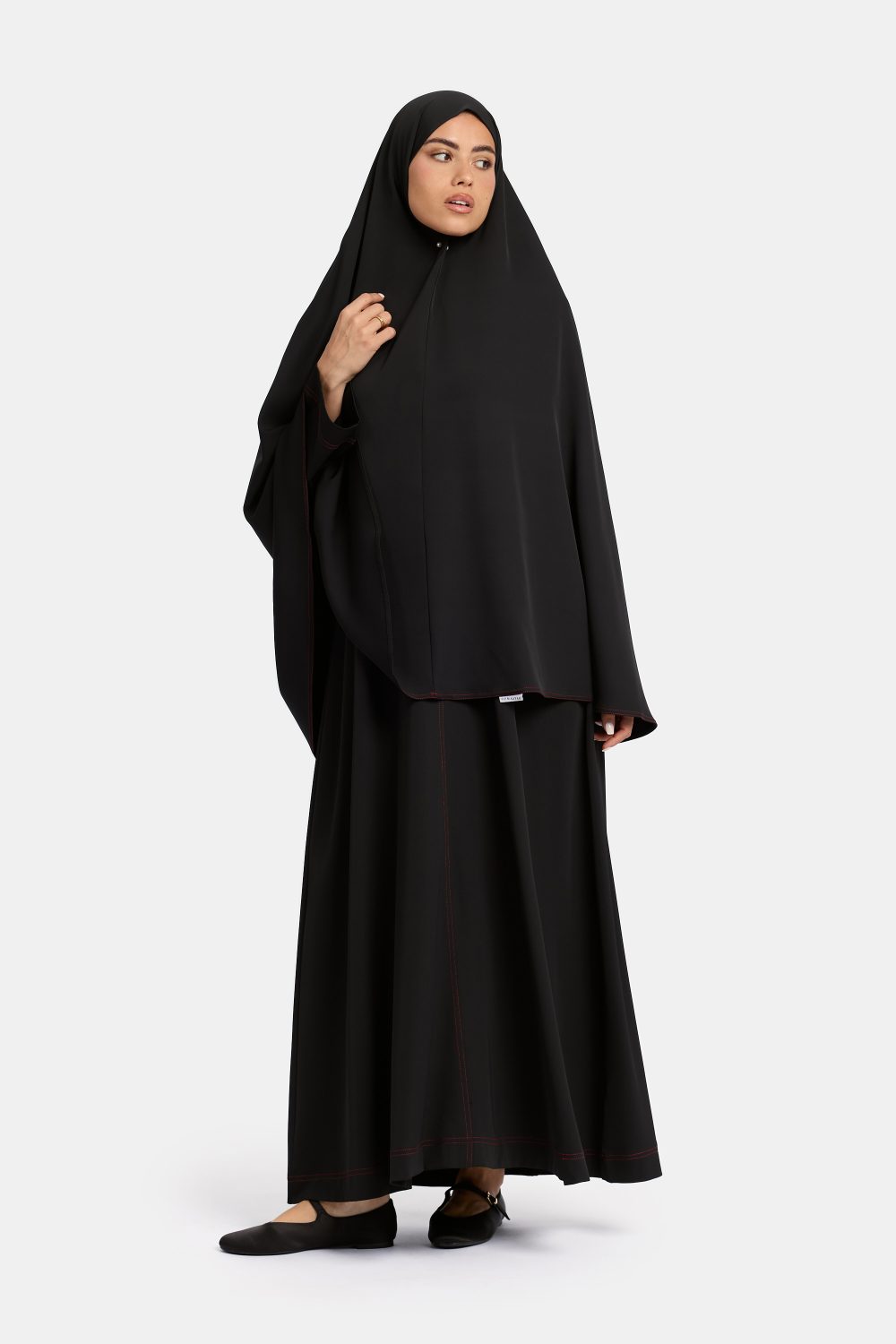 Trim khimar Black