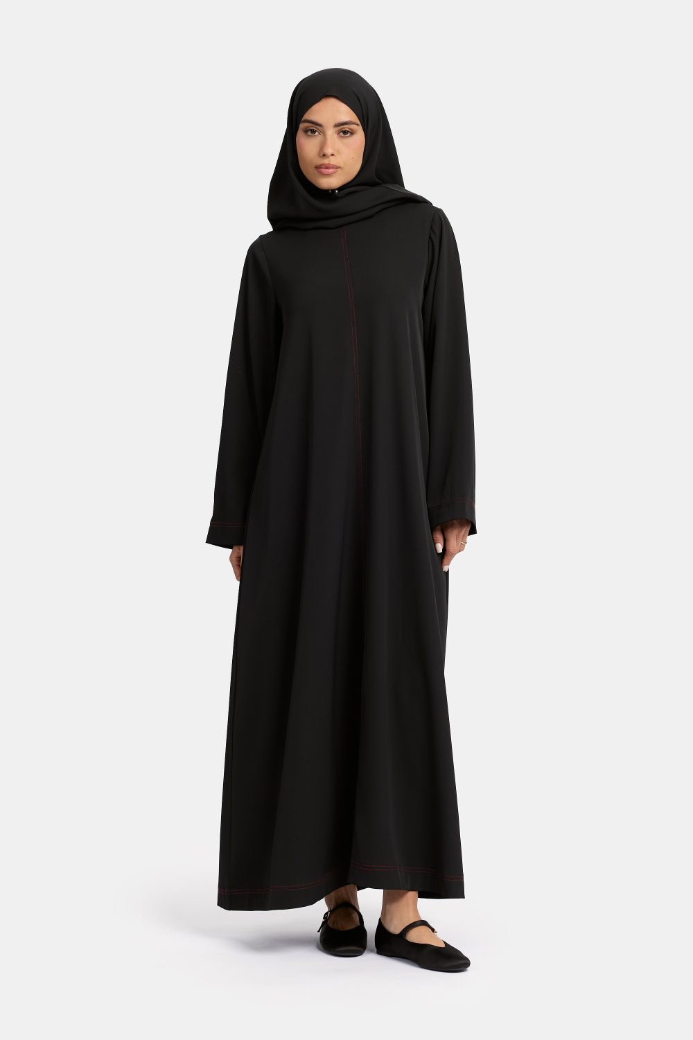 Trim abaya Black