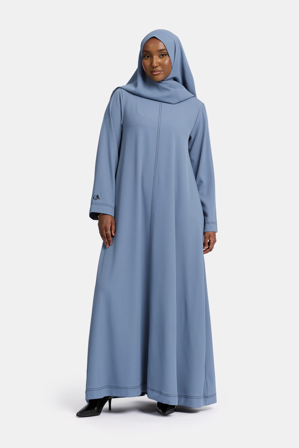 Trim abaya Brittain Blue - Afbeelding 2