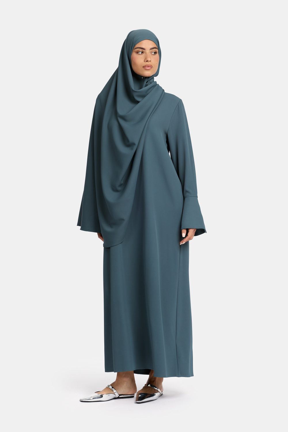 Simplicity abaya Vintage Blue