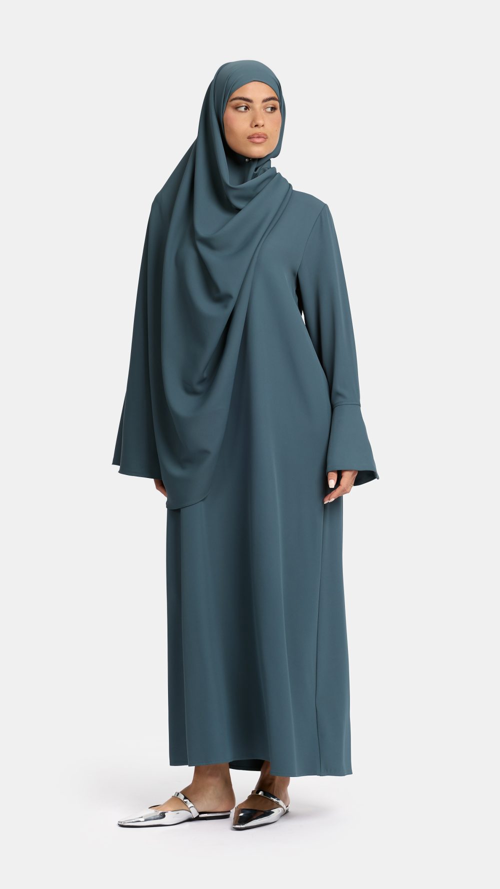 Simplicity abaya Vintage Blue