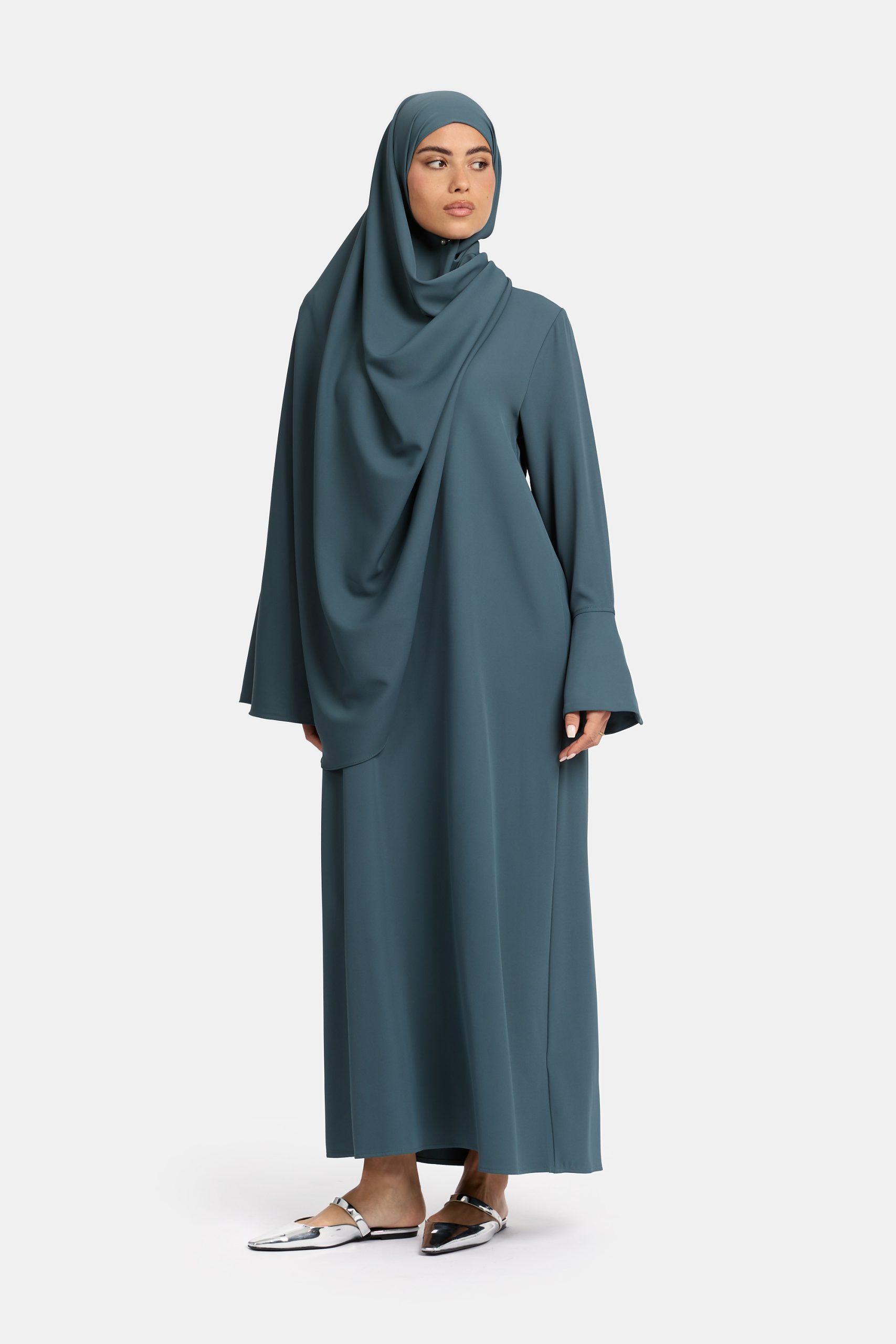 Simplicity abaya Vintage Blue
