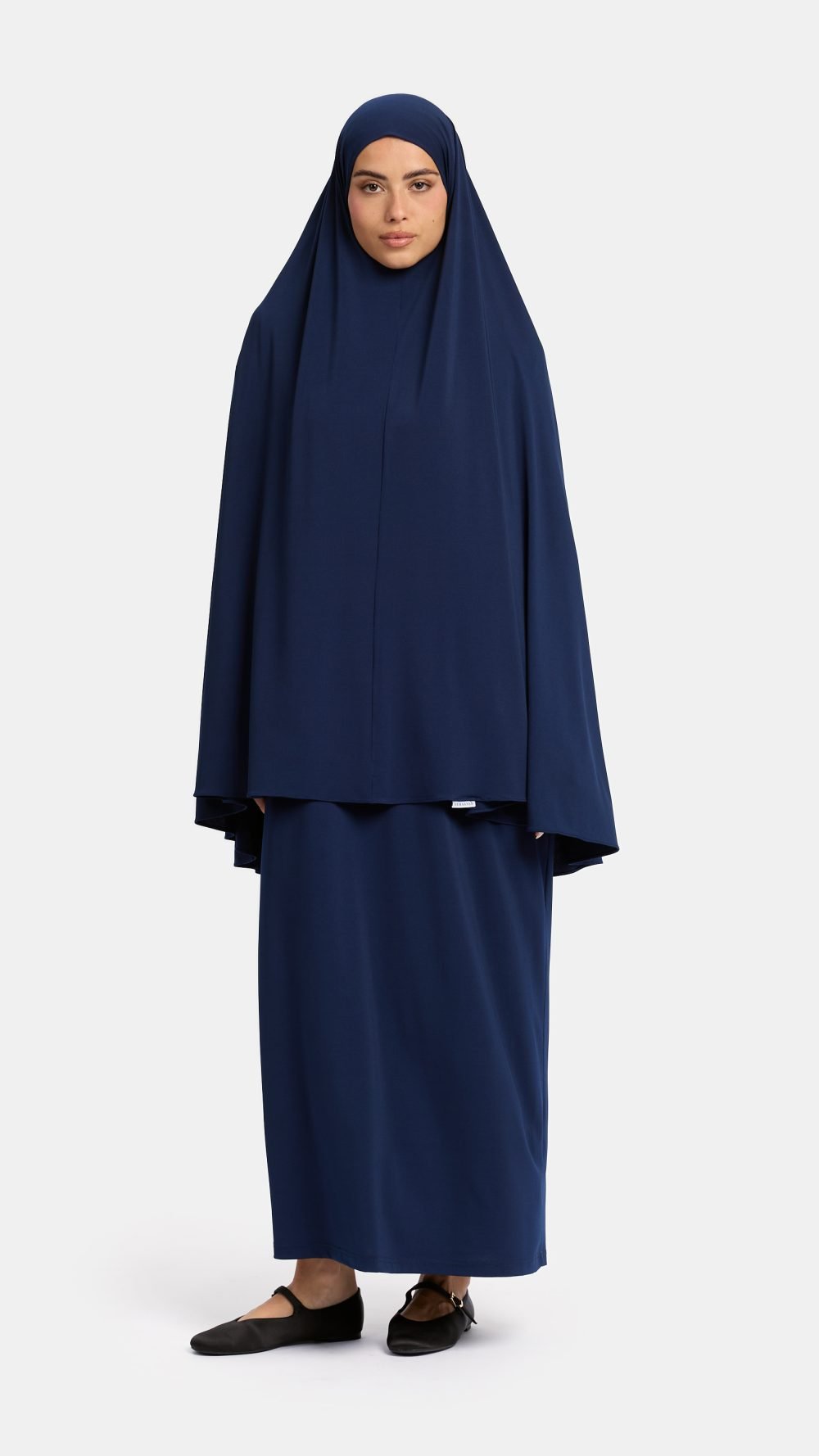 Jersey abaya set Dark Navy