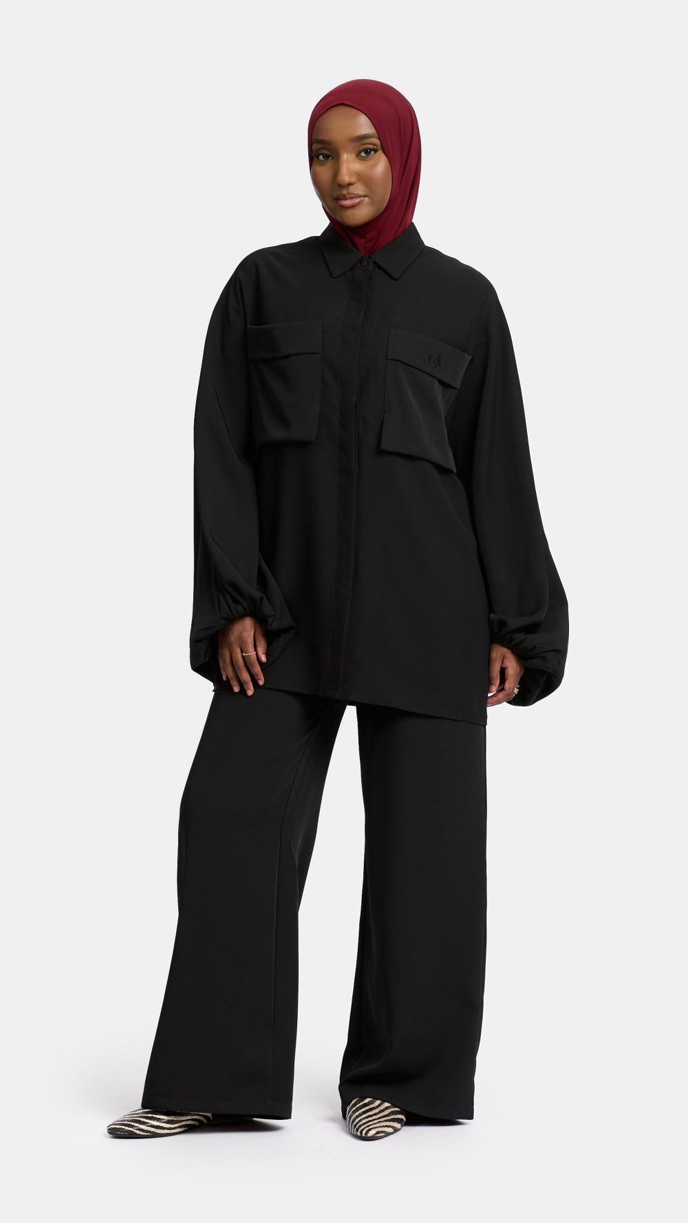 Belle Allure twinset Black