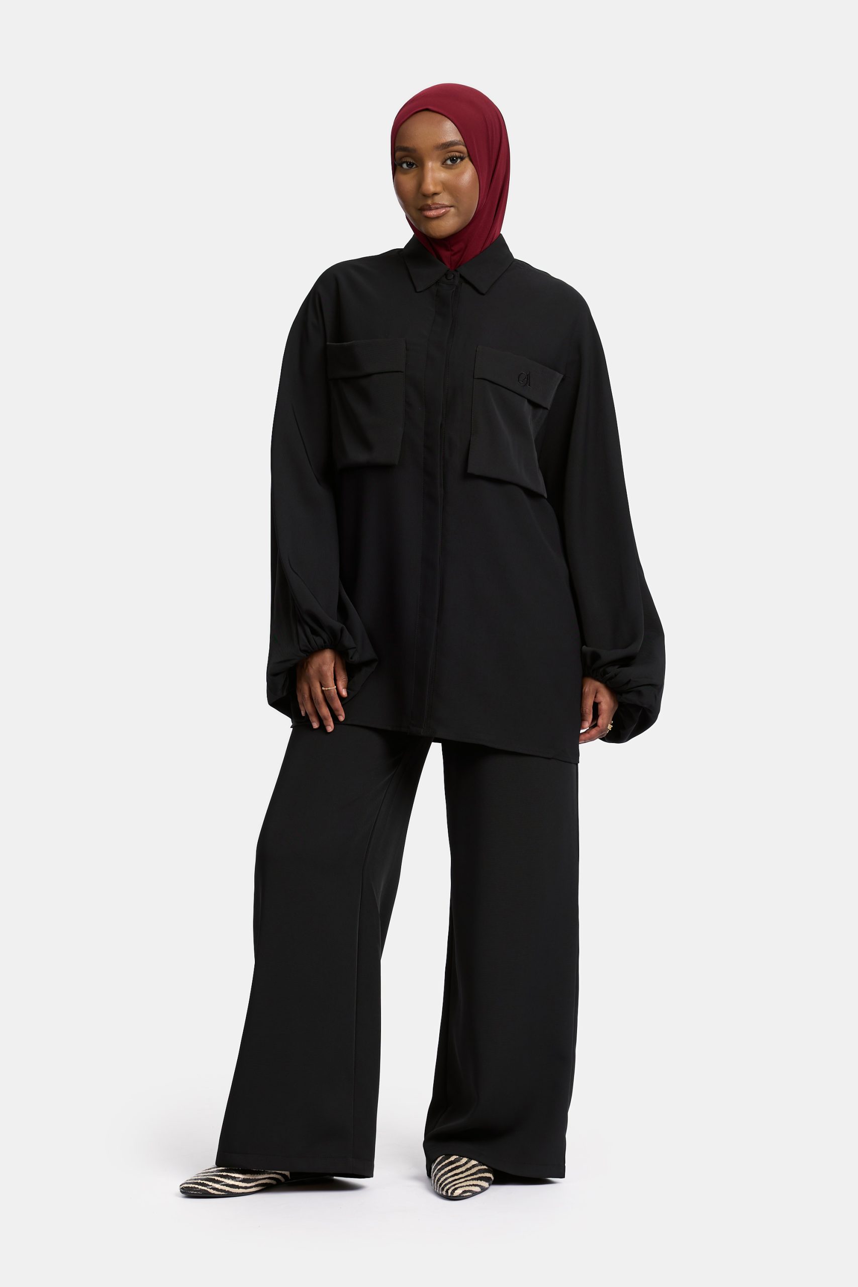 Belle Allure twinset Black