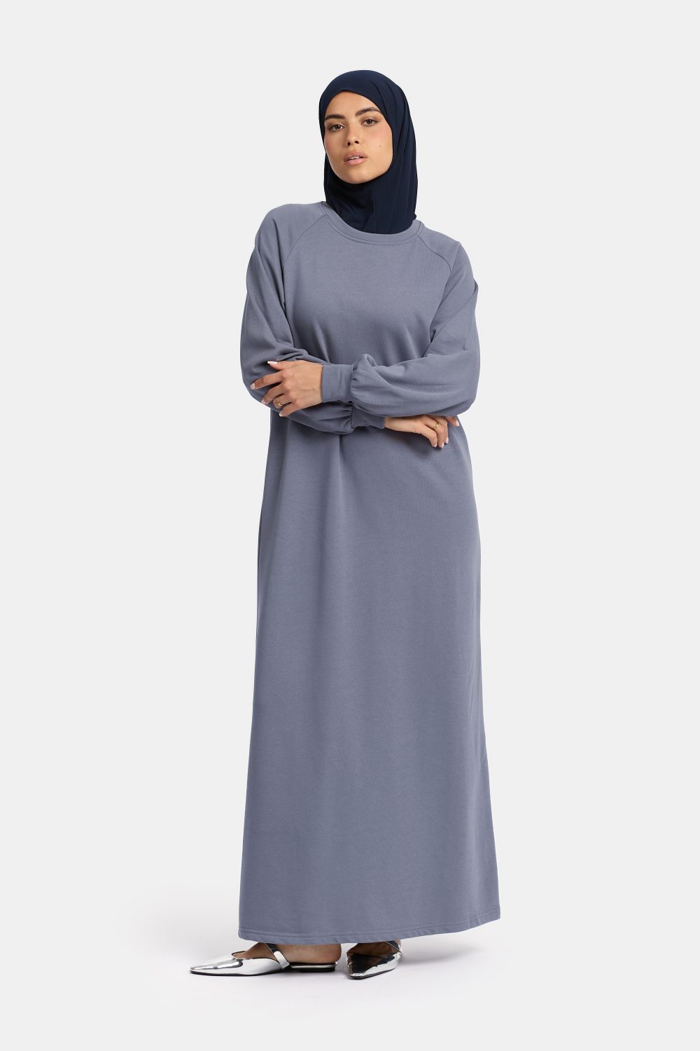 Sweater abaya Steel Blue - Afbeelding 2