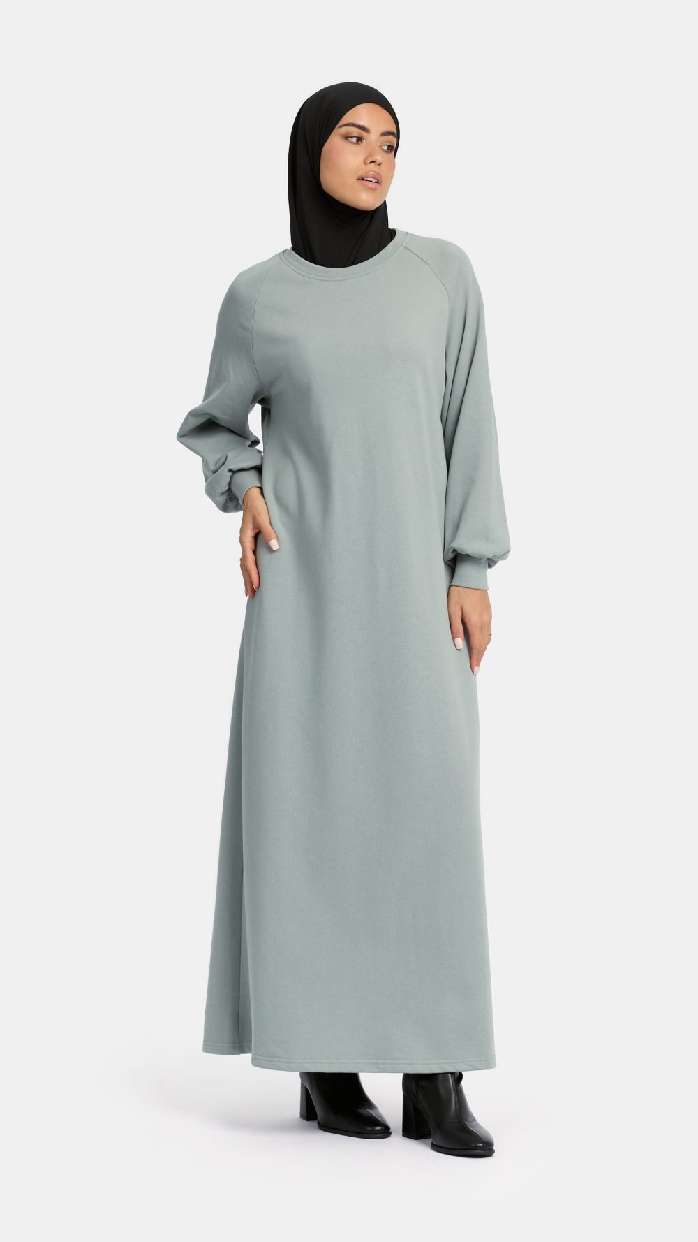 Sweater abaya Dolphin Grey
