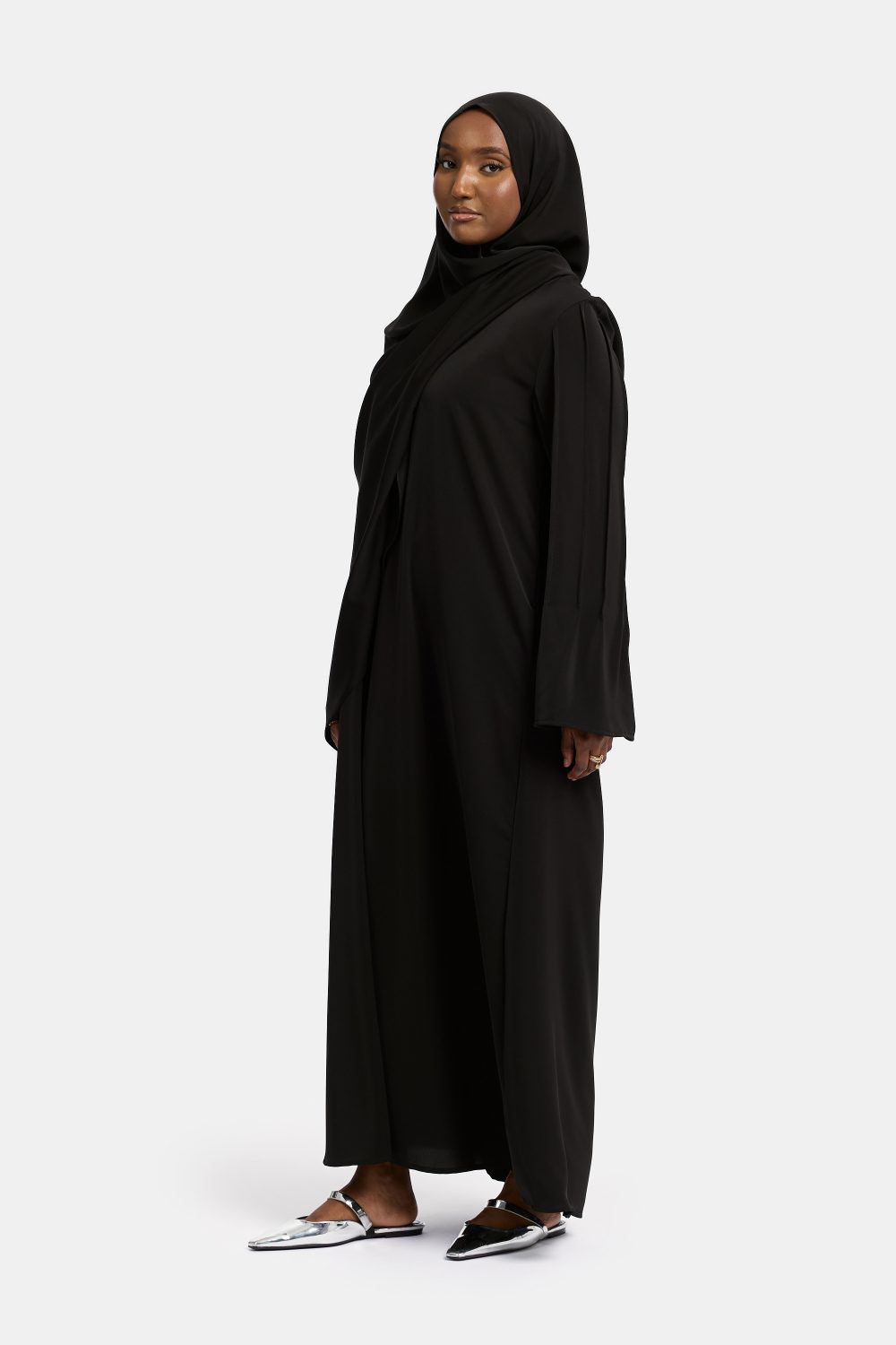 Finesse abaya Black - Afbeelding 2
