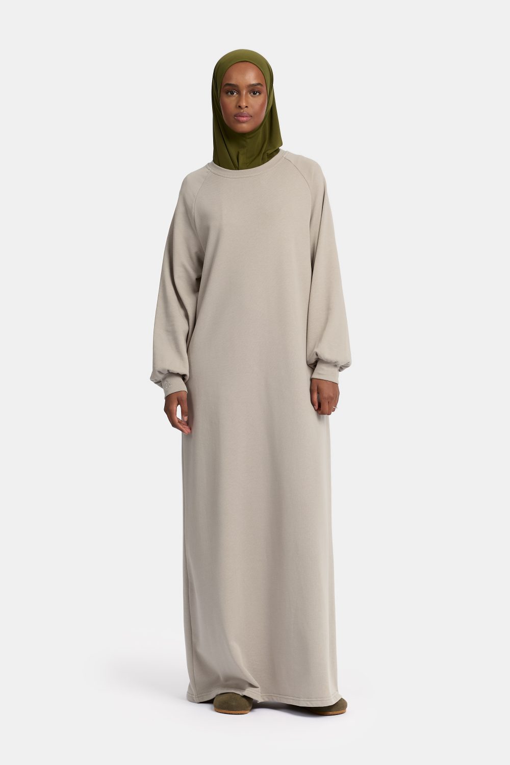 Sweater abaya Mushroom Grey