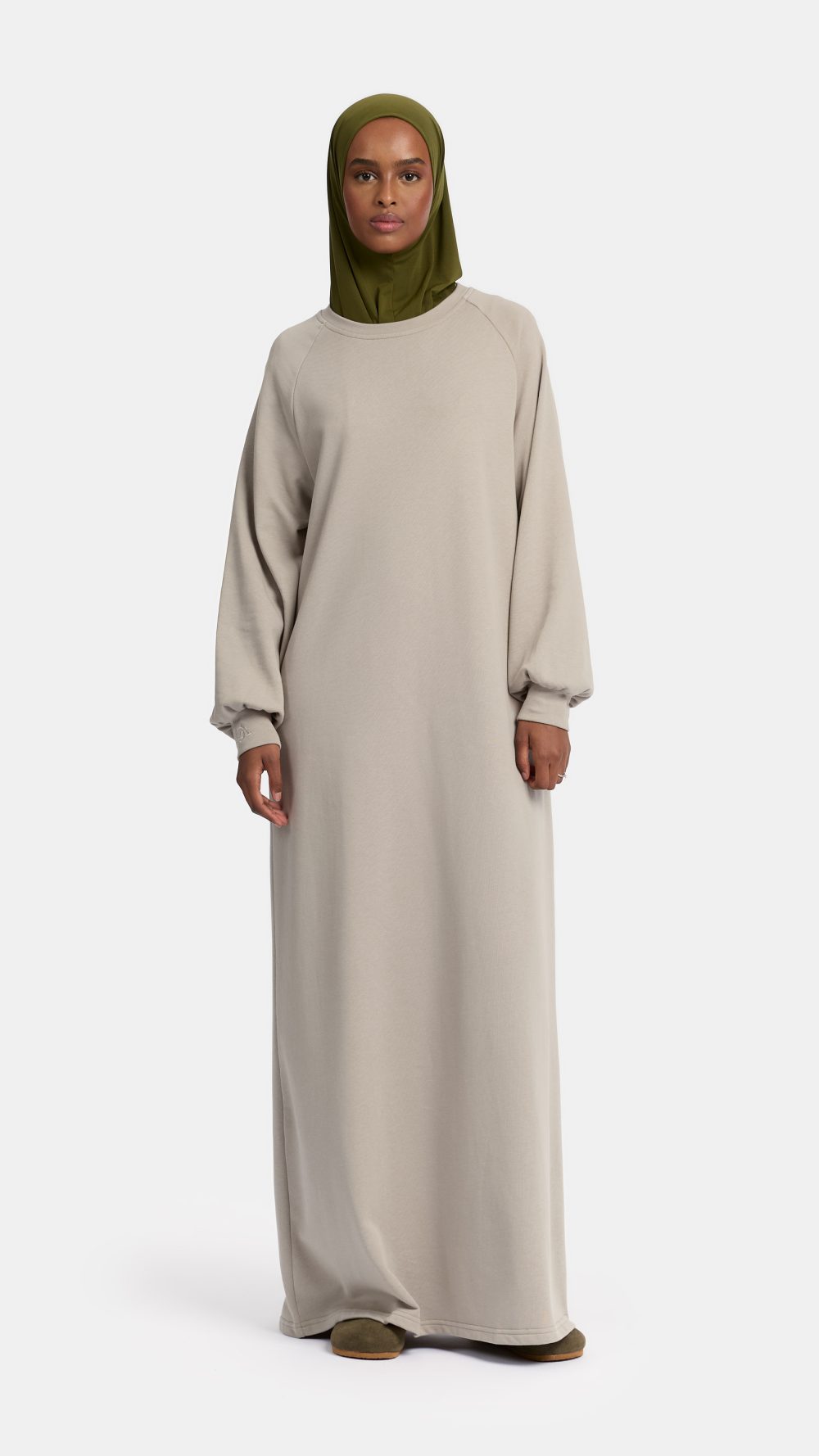 Sweater abaya Mushroom Grey