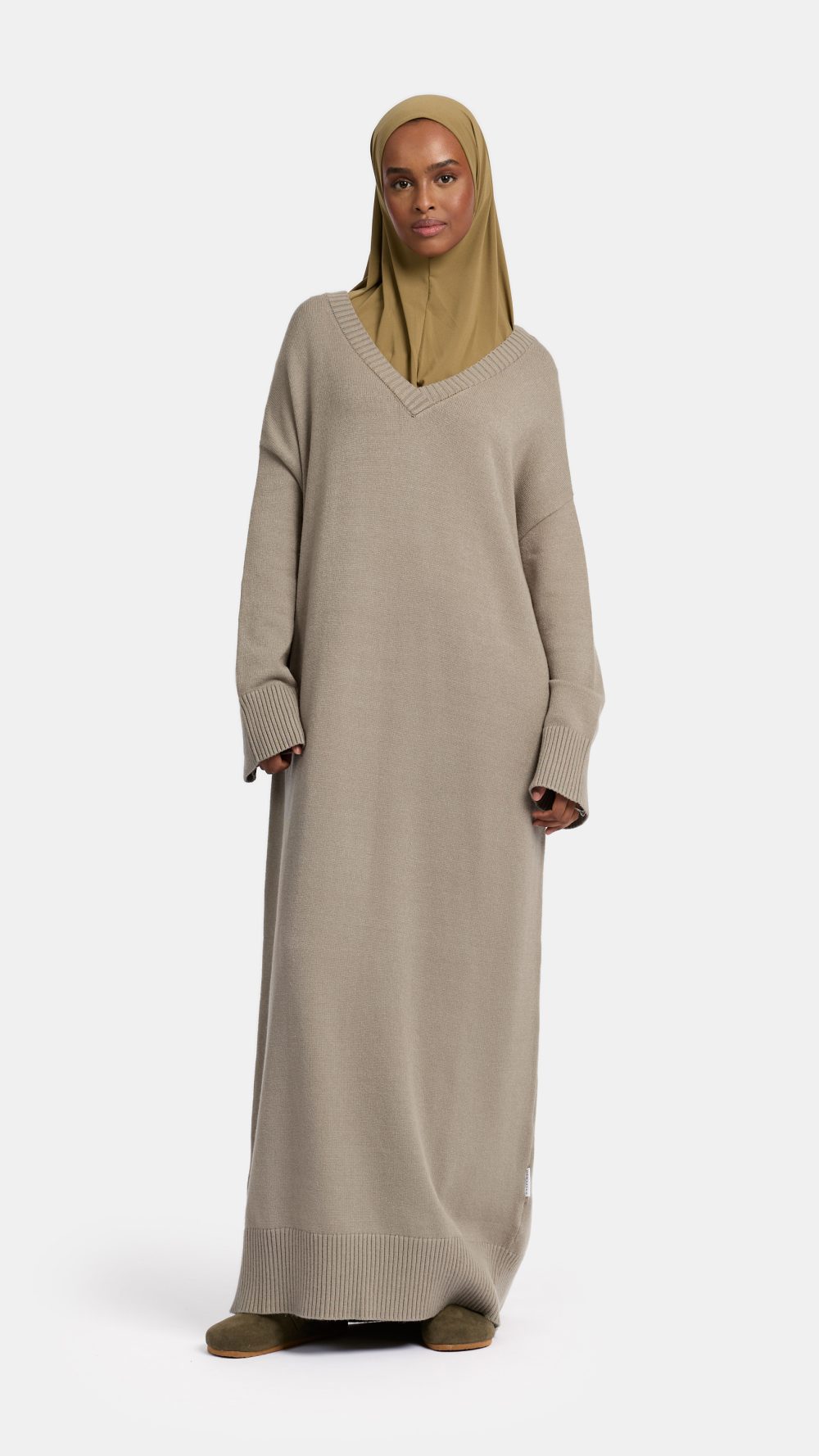 Tricot abaya Elephant