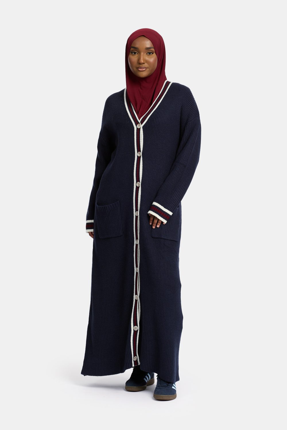 Knitted cardigan Dark Blue